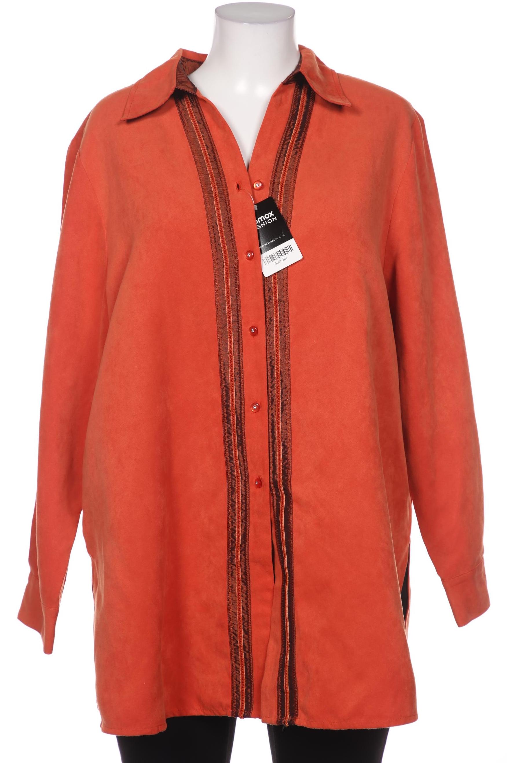 

Ulla Popken Damen Bluse, orange, Gr. 46