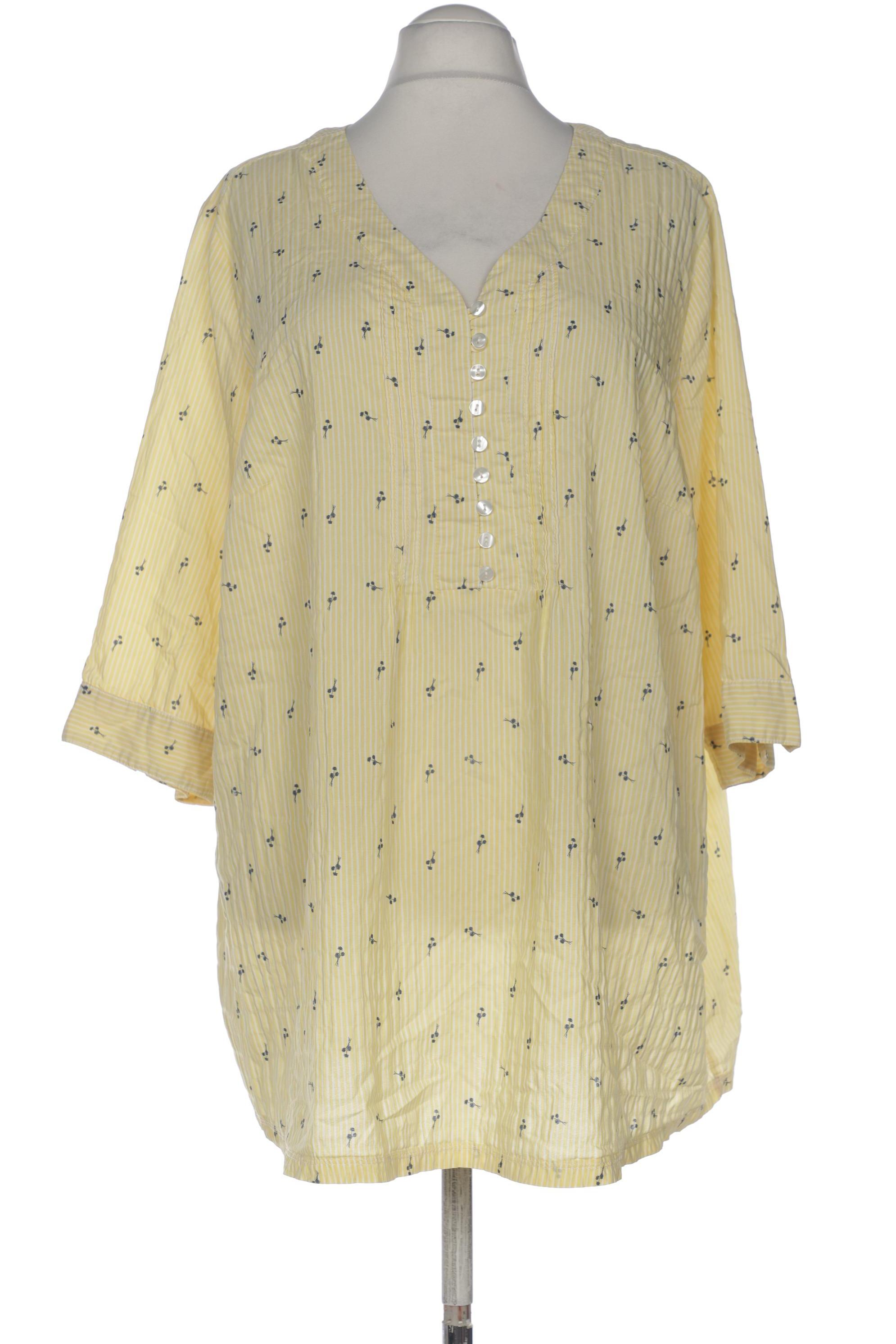 

Ulla Popken Damen Bluse, gelb, Gr. 54