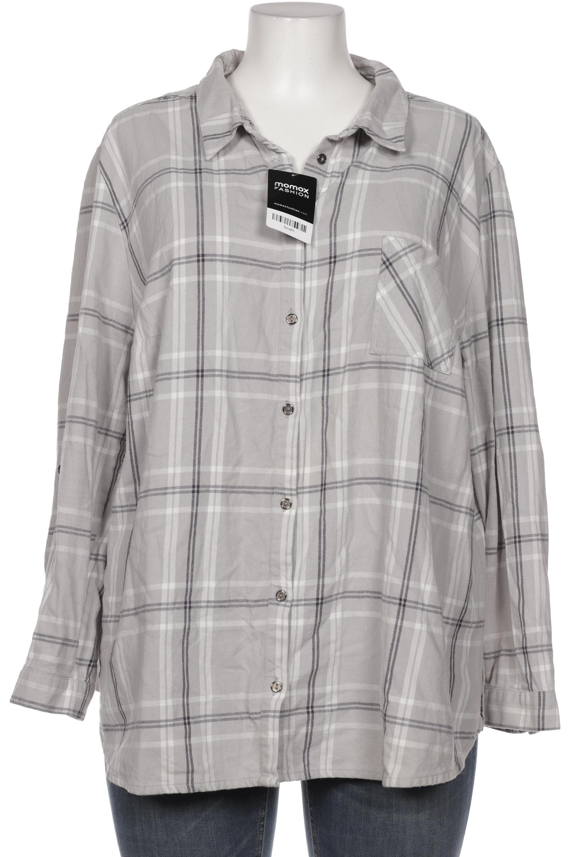 

Ulla Popken Damen Bluse, grau, Gr. 50