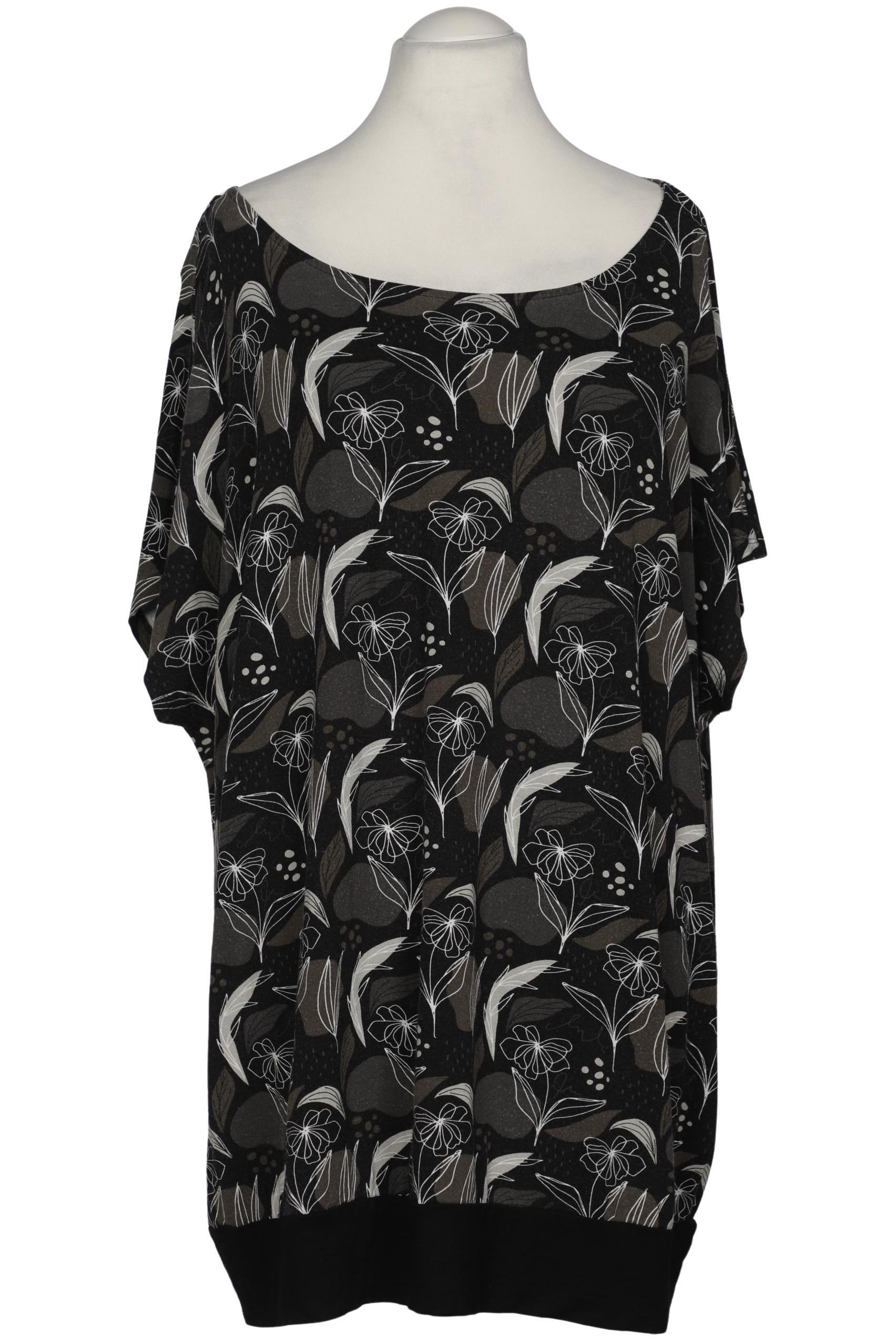 

Ulla Popken Damen T-Shirt, schwarz, Gr. 52