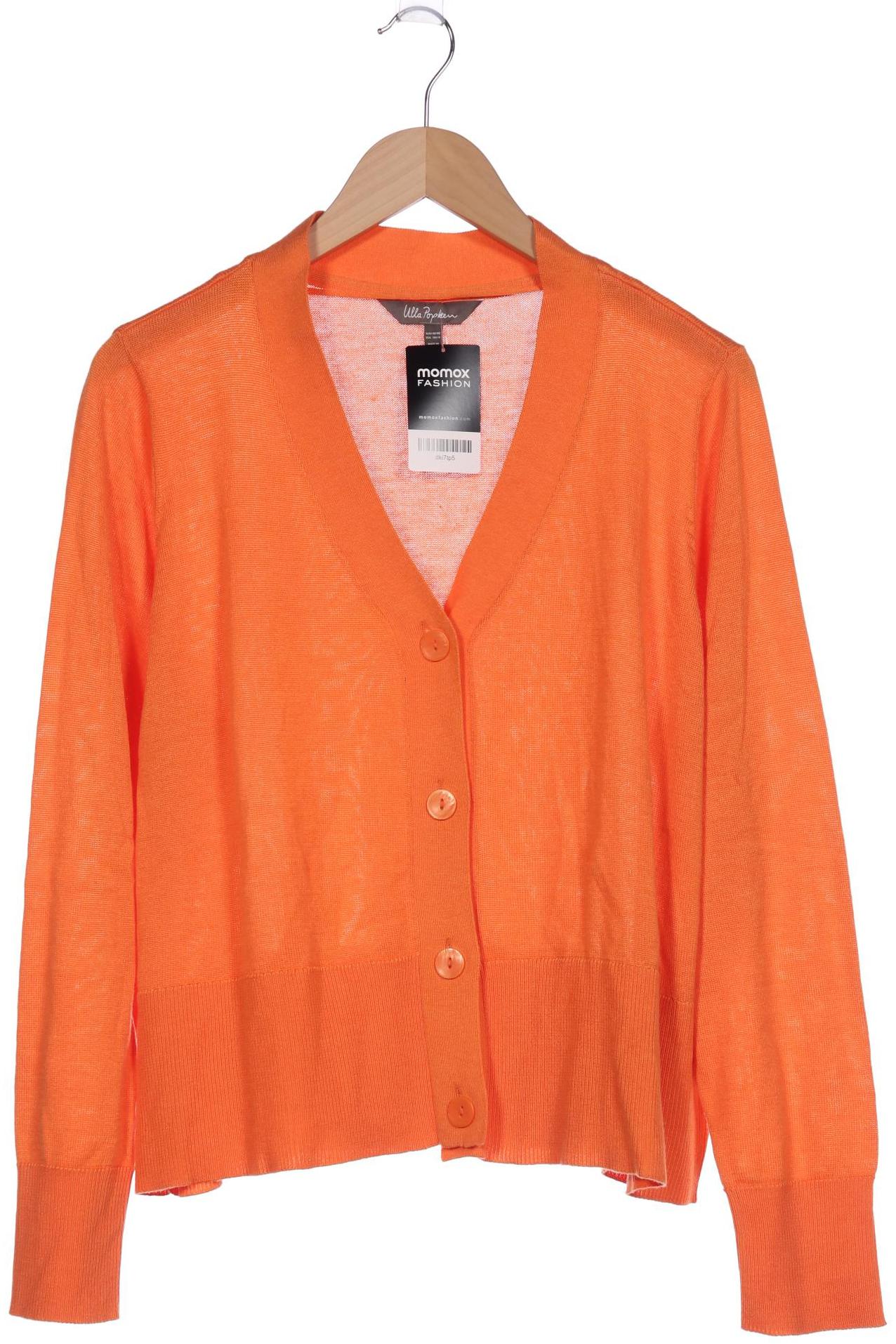 

Ulla Popken Damen Strickjacke, orange, Gr. 46