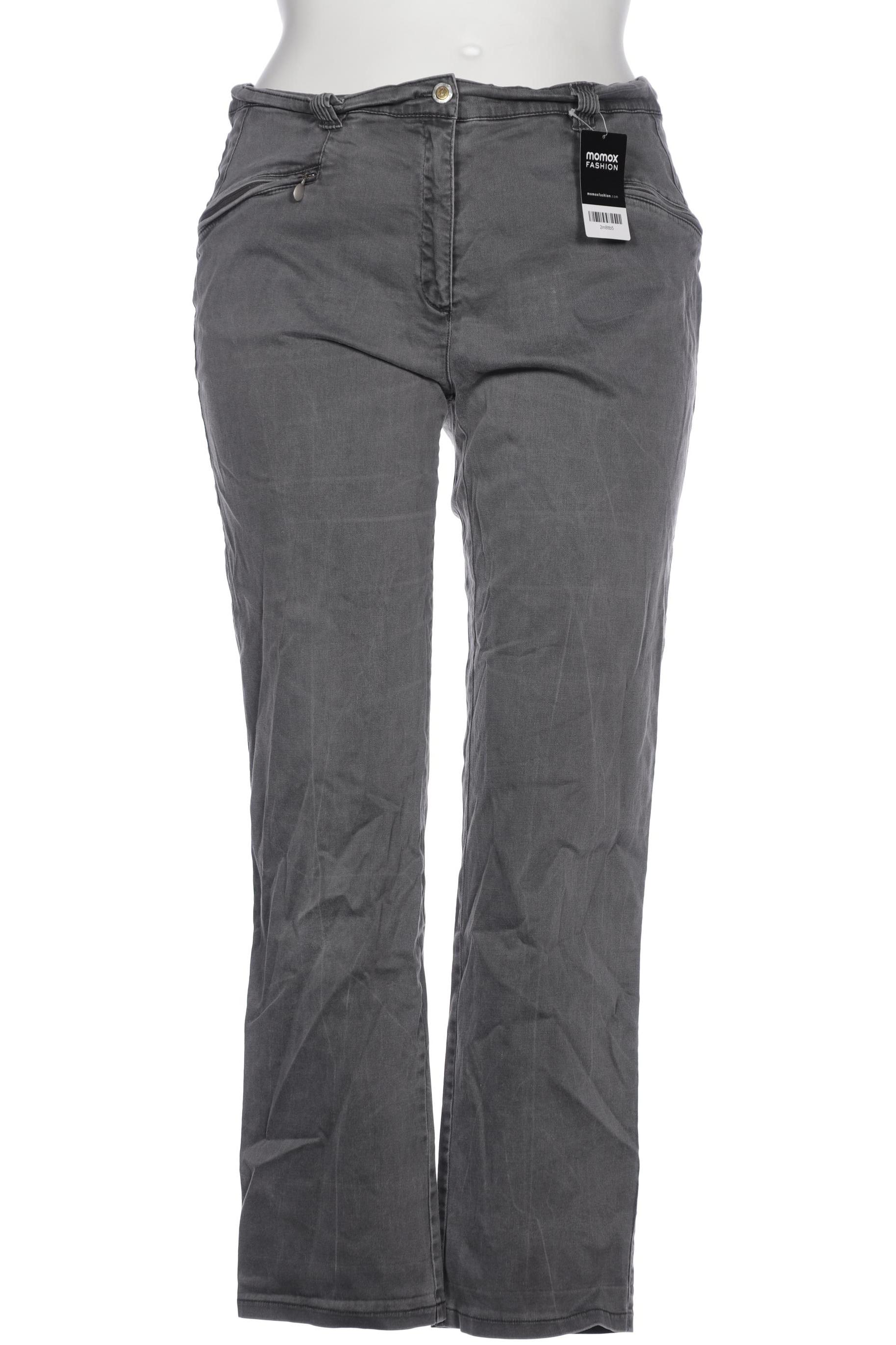 

Ulla Popken Damen Jeans, grau, Gr. 46