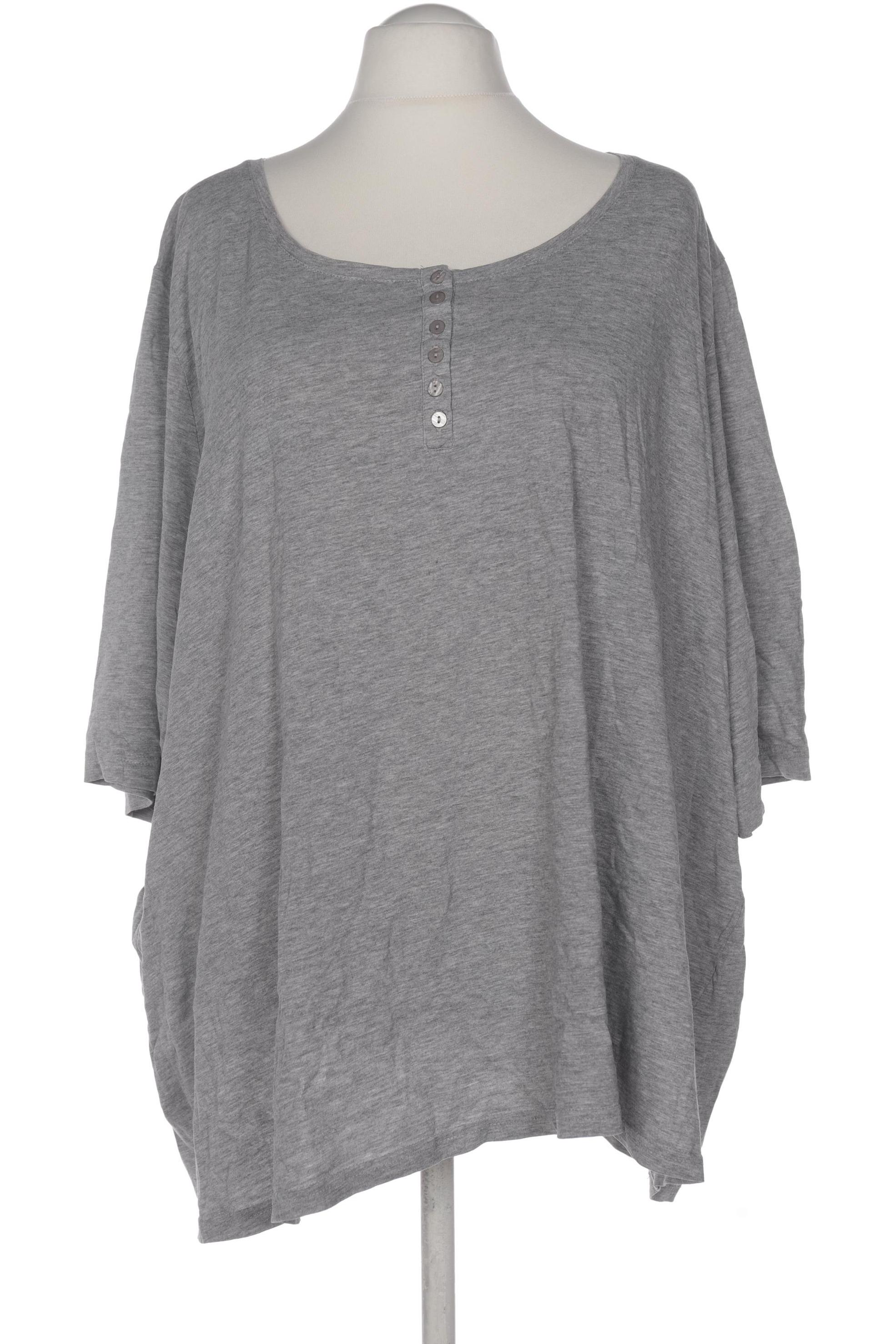 

Ulla Popken Damen T-Shirt, grau, Gr. 62