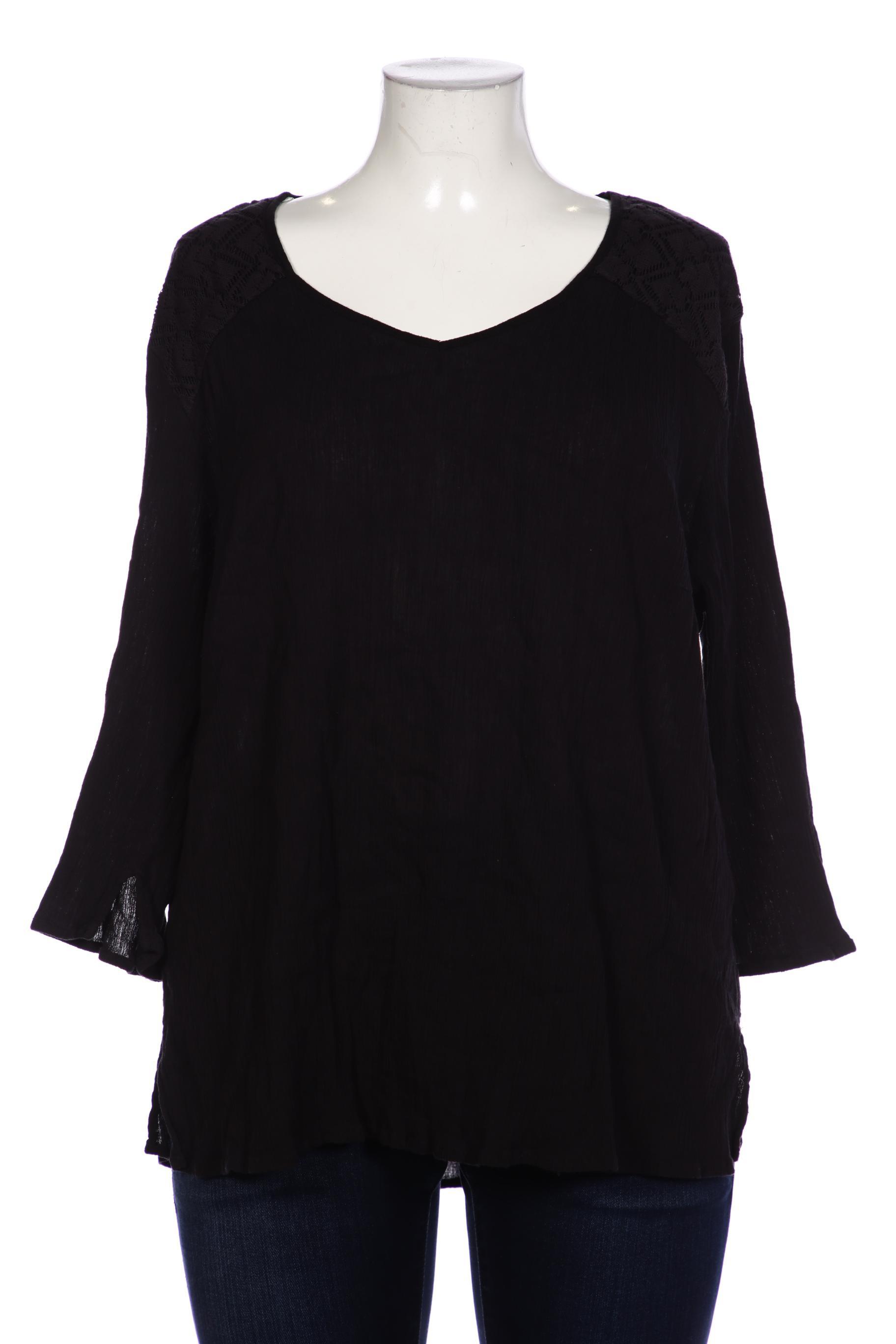 

Ulla Popken Damen Bluse, schwarz, Gr. 46