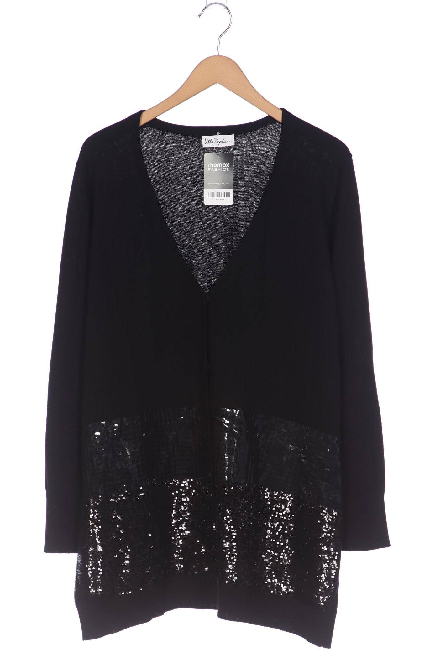 

Ulla Popken Damen Strickjacke, schwarz, Gr. 46