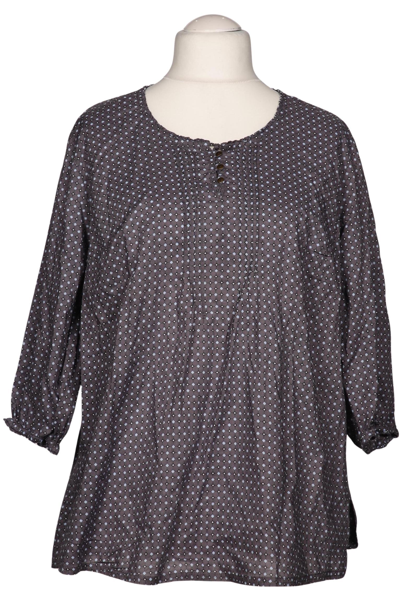 

Ulla Popken Damen Bluse, grau, Gr. 42