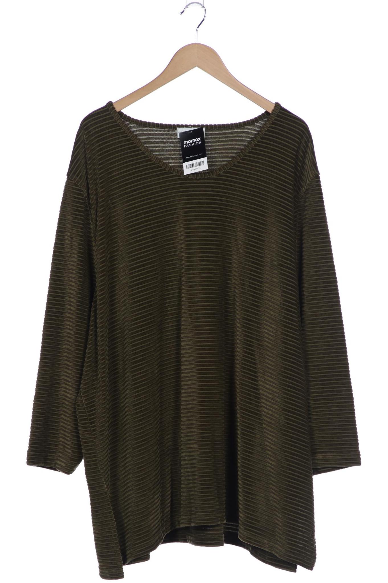 

Ulla Popken Damen Langarmshirt, grün, Gr. 58