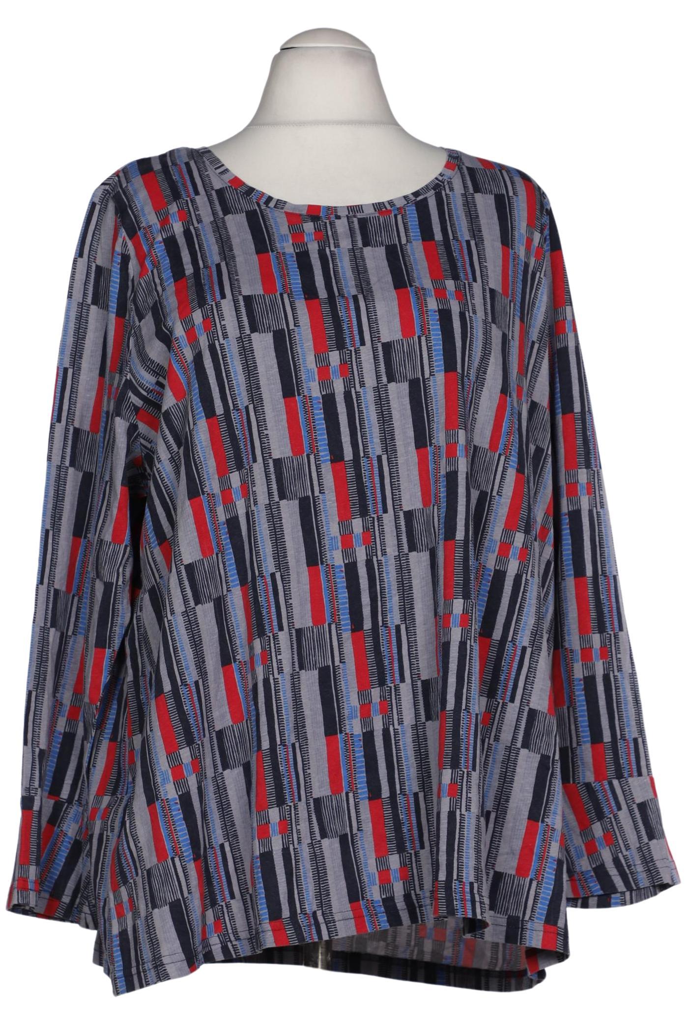 

Ulla Popken Damen Langarmshirt, mehrfarbig, Gr. 54