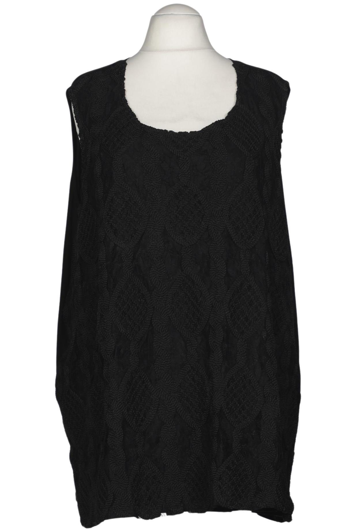 

Ulla Popken Damen Bluse, schwarz, Gr. 58