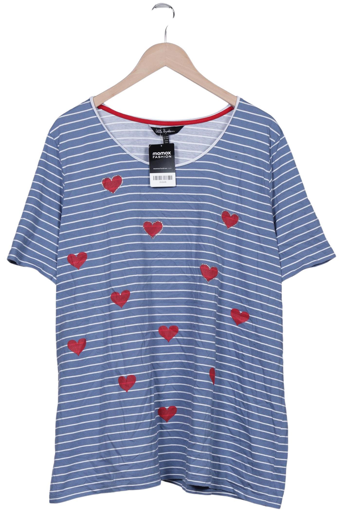 

Ulla Popken Damen T-Shirt, blau, Gr. 50