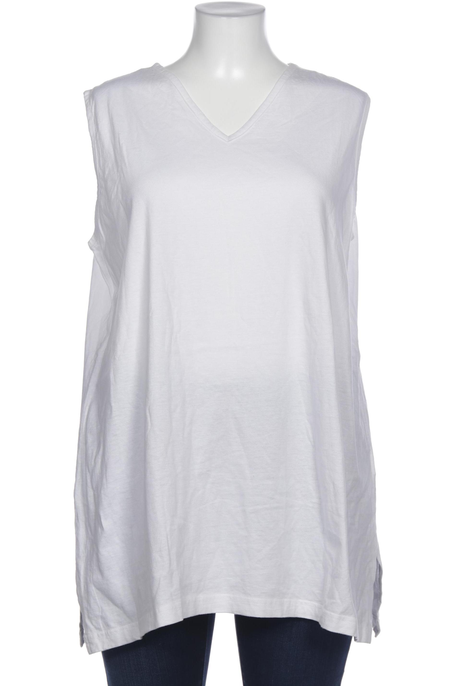 

Ulla Popken Damen Top, weiß, Gr. 50