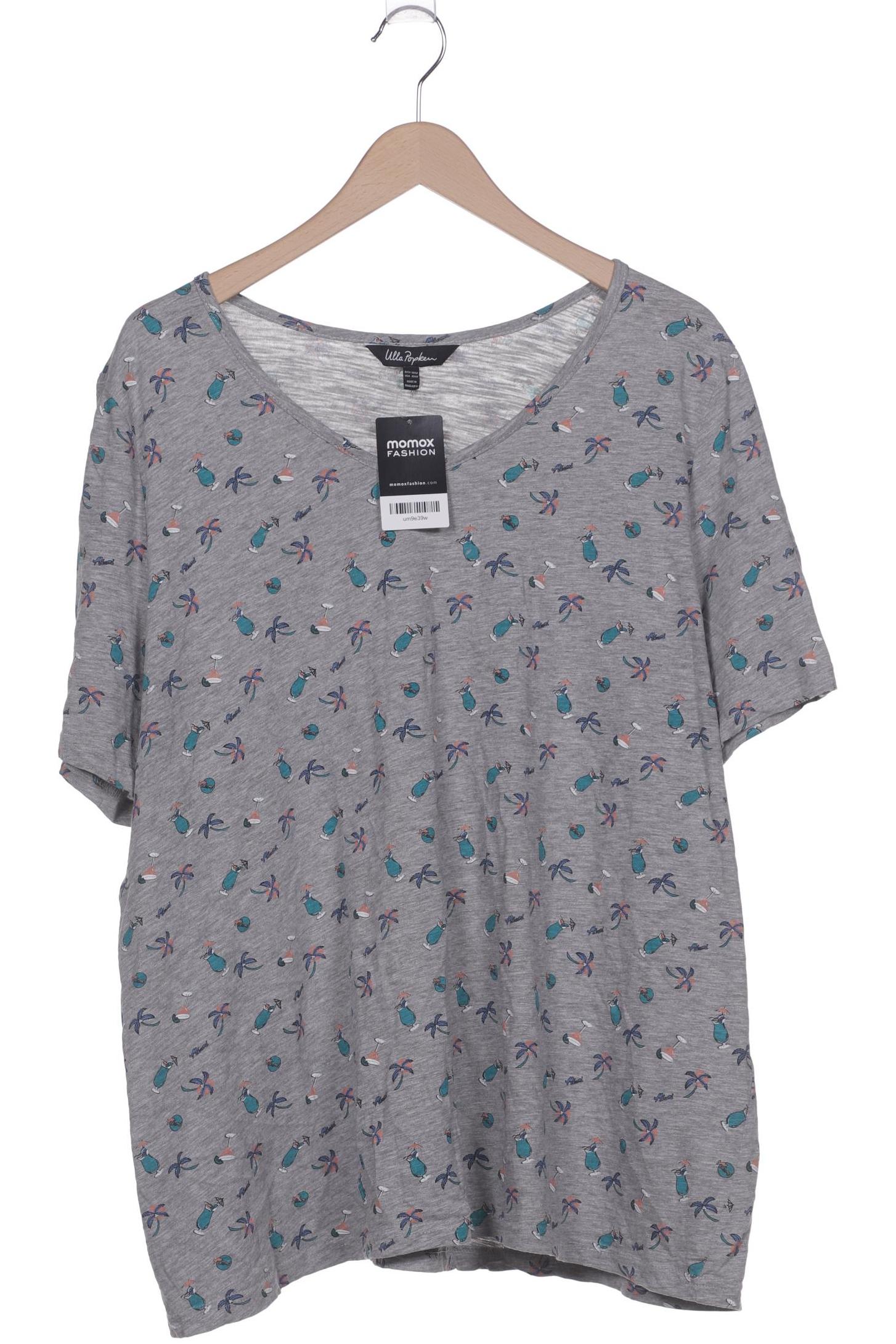 

Ulla Popken Damen T-Shirt, grau, Gr. 50