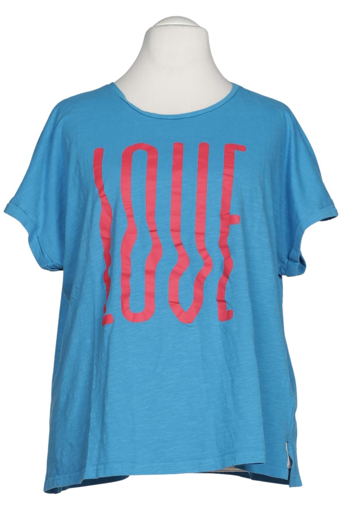 

Ulla Popken Damen T-Shirt, hellblau, Gr. 54