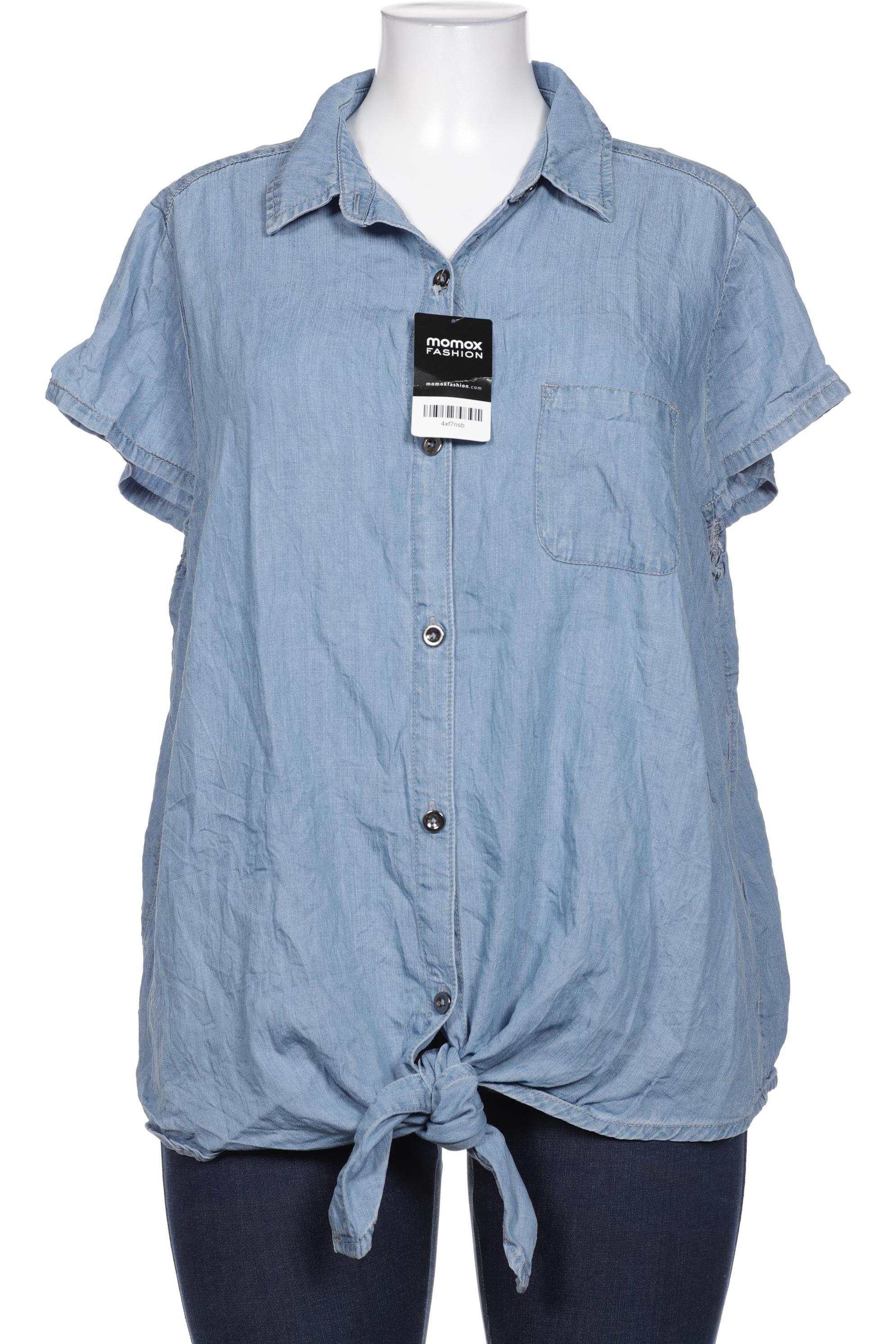 

Ulla Popken Damen Bluse, blau