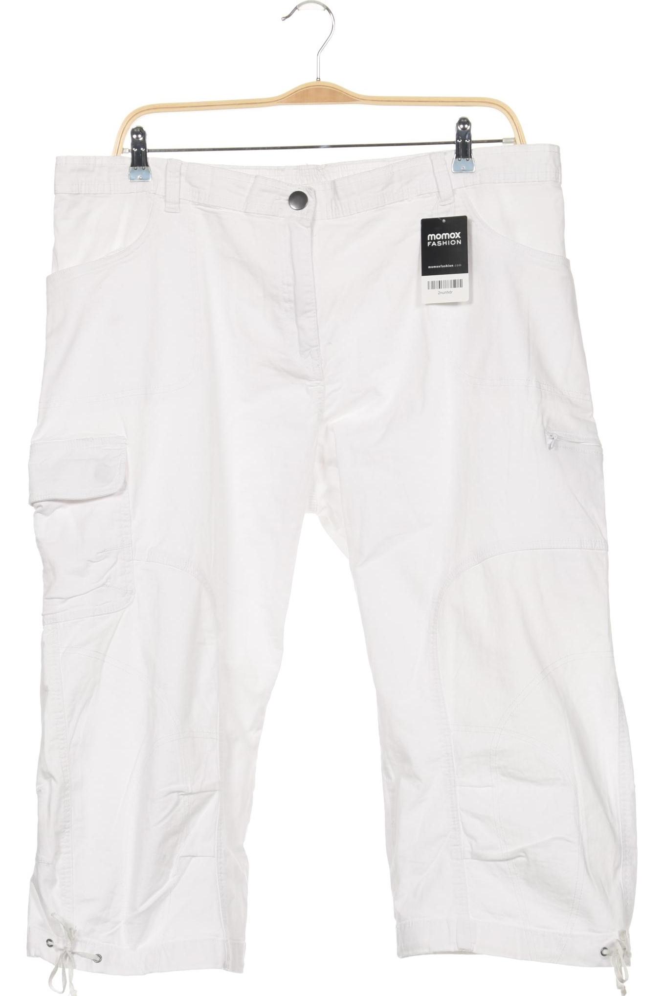 

Ulla Popken Damen Stoffhose, weiß, Gr. 50