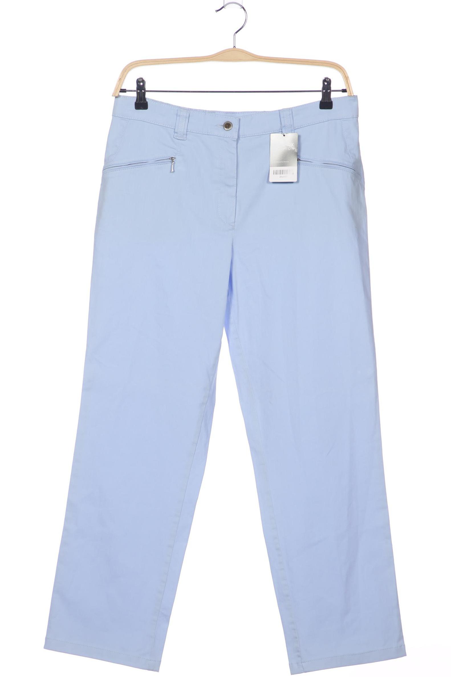

Ulla Popken Damen Stoffhose, blau, Gr. 22