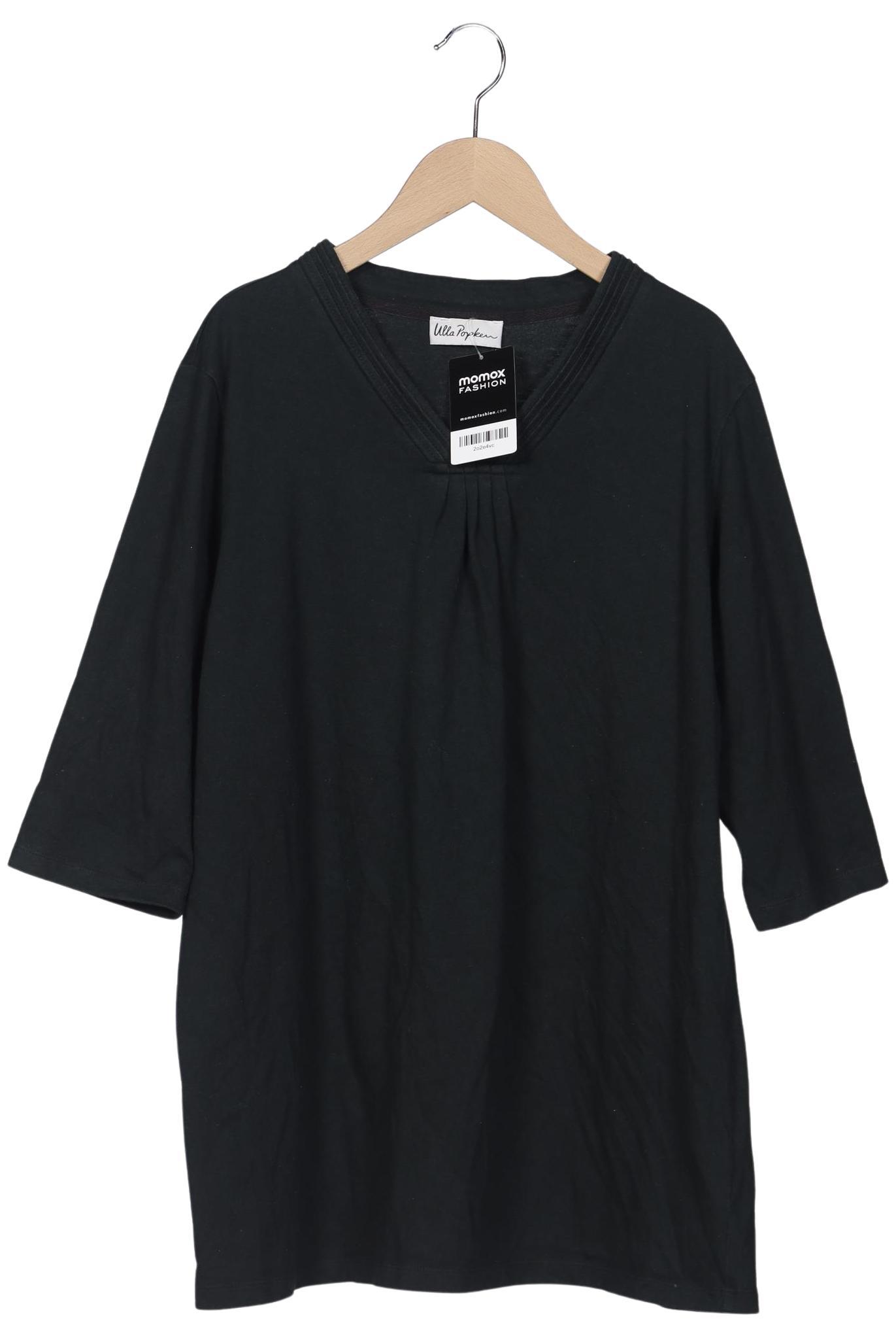 

Ulla Popken Damen T-Shirt, schwarz, Gr. 46