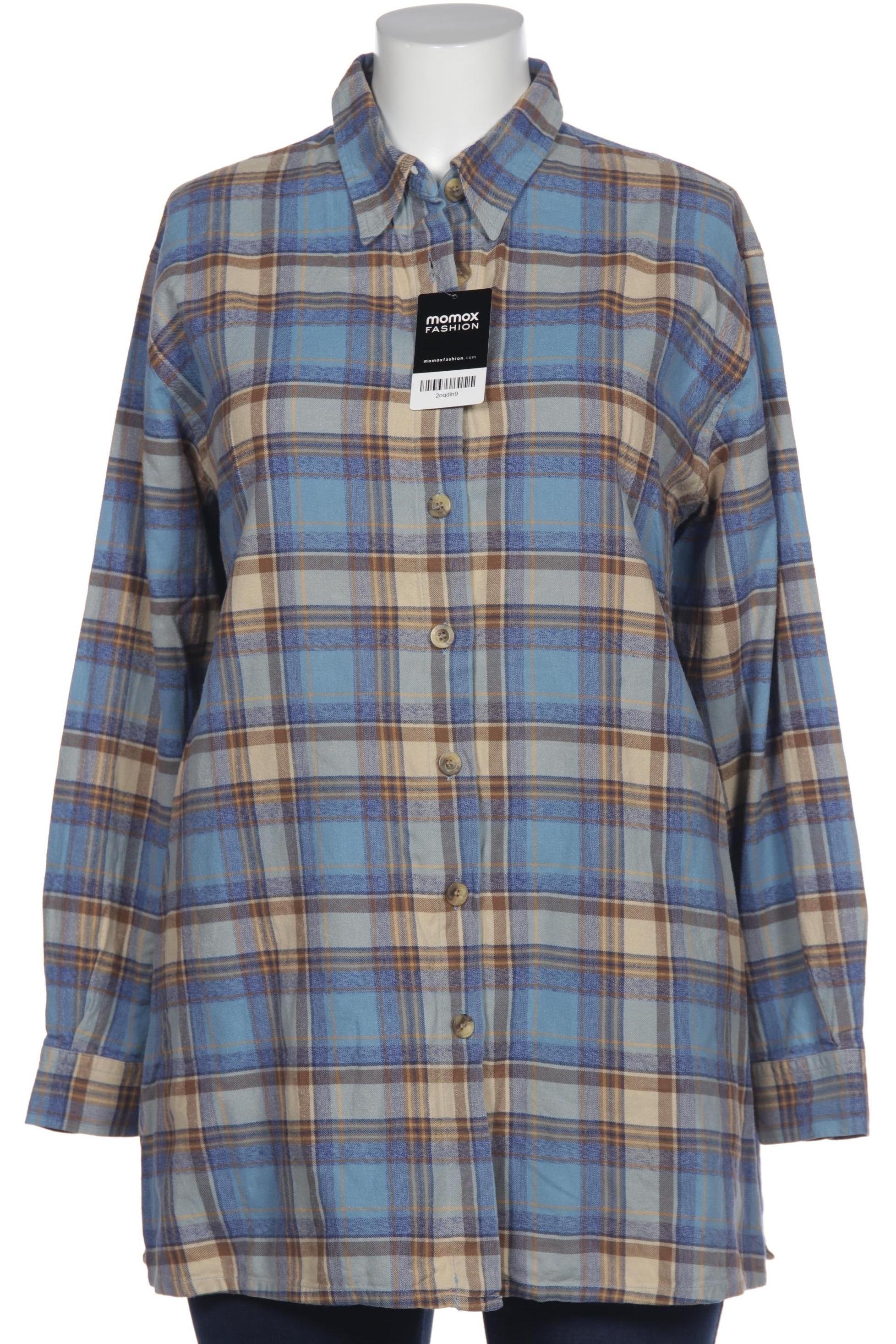 

Ulla Popken Damen Bluse, blau, Gr. 46
