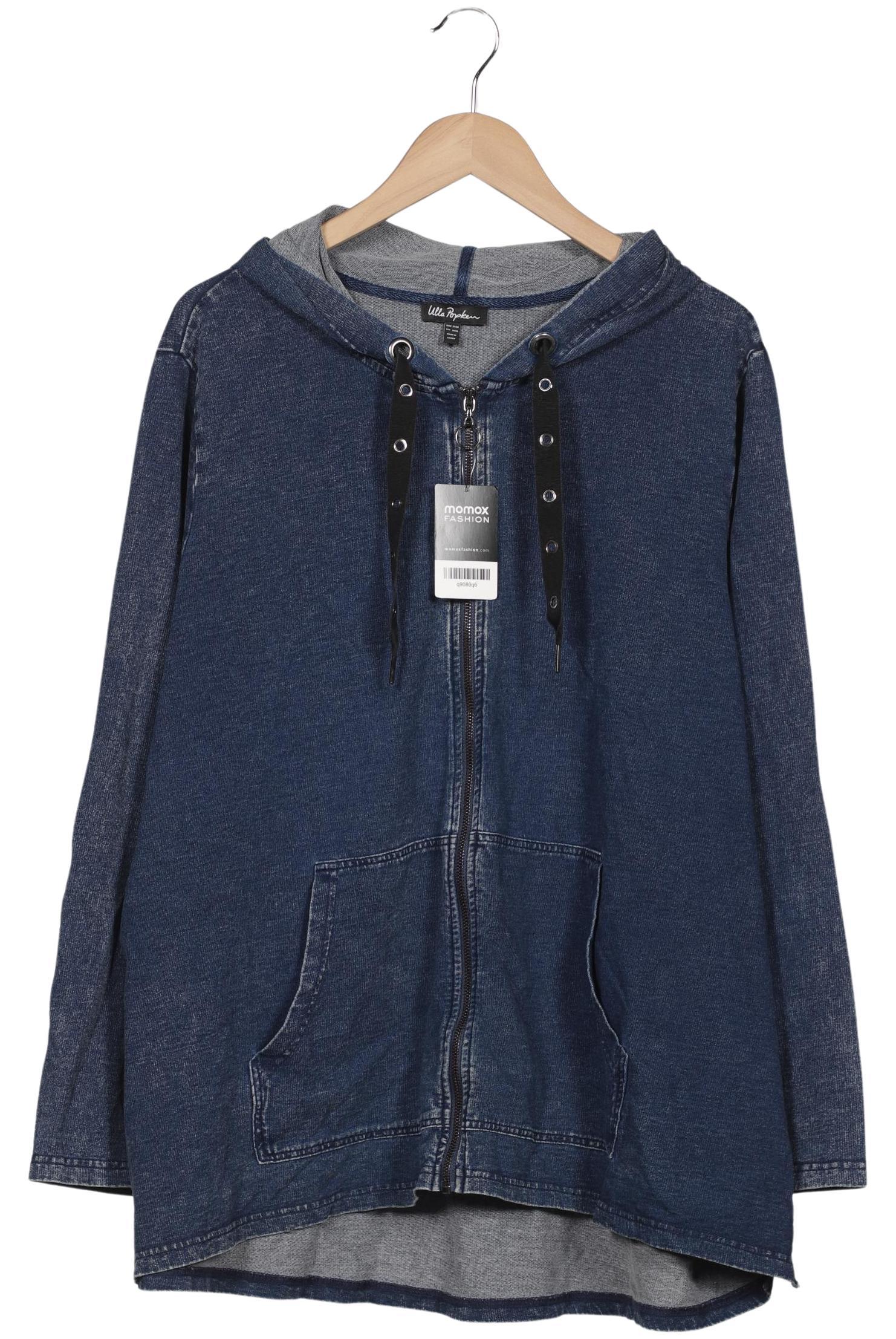 

Ulla Popken Damen Kapuzenpullover, marineblau, Gr. 54