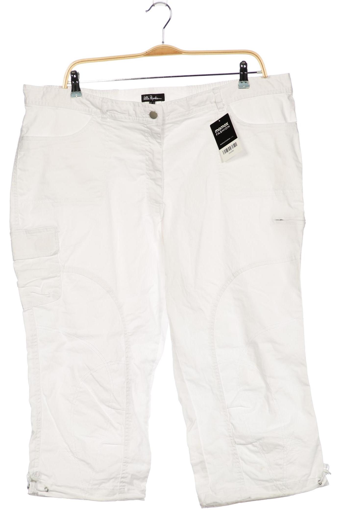 

Ulla Popken Damen Stoffhose, weiß, Gr. 52