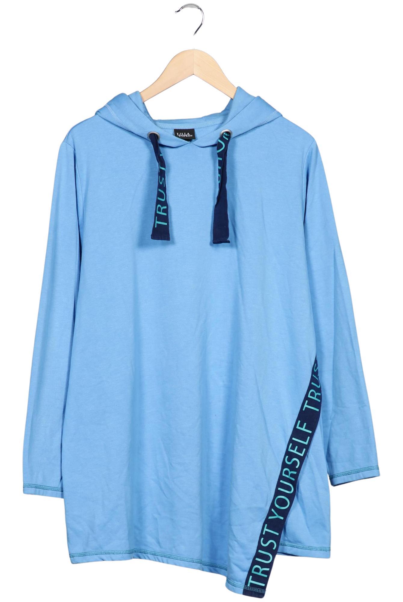 

Ulla Popken Damen Kapuzenpullover, hellblau, Gr. 50