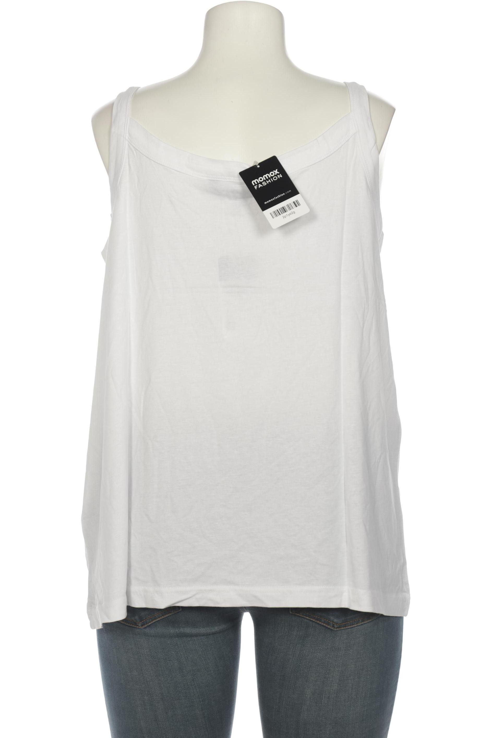 

Ulla Popken Damen Top, weiß, Gr. 46