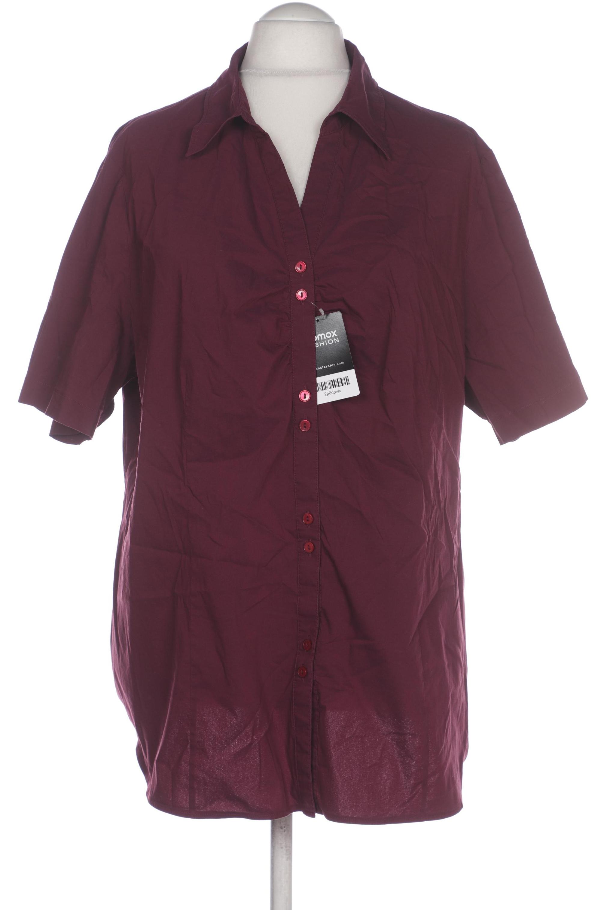 

Ulla Popken Damen Bluse, bordeaux, Gr. 54