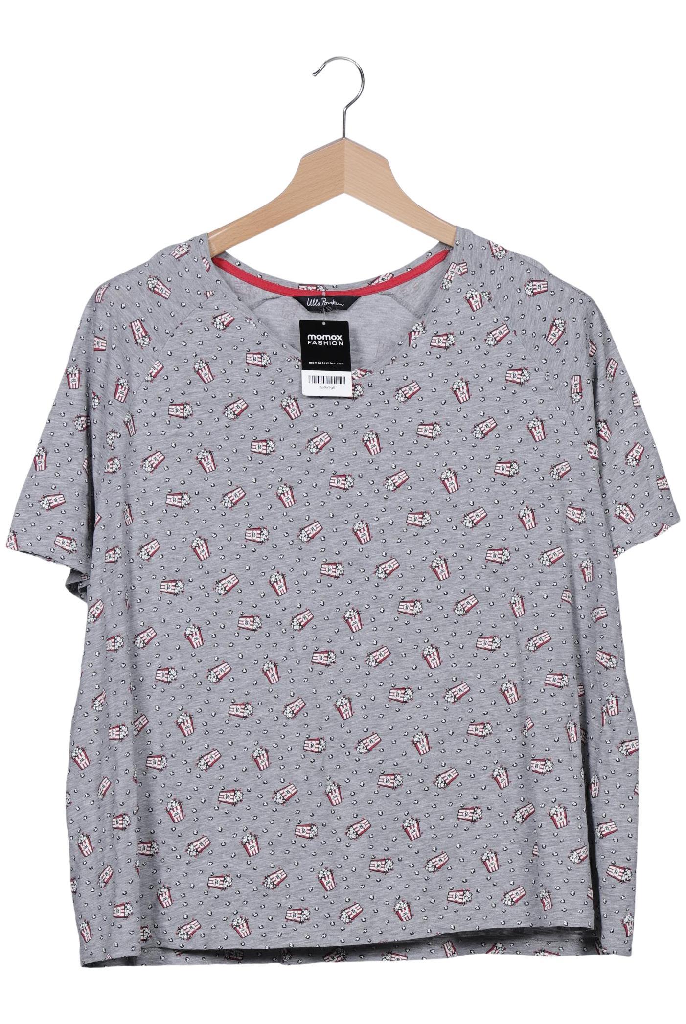 

Ulla Popken Damen T-Shirt, grau, Gr. 50