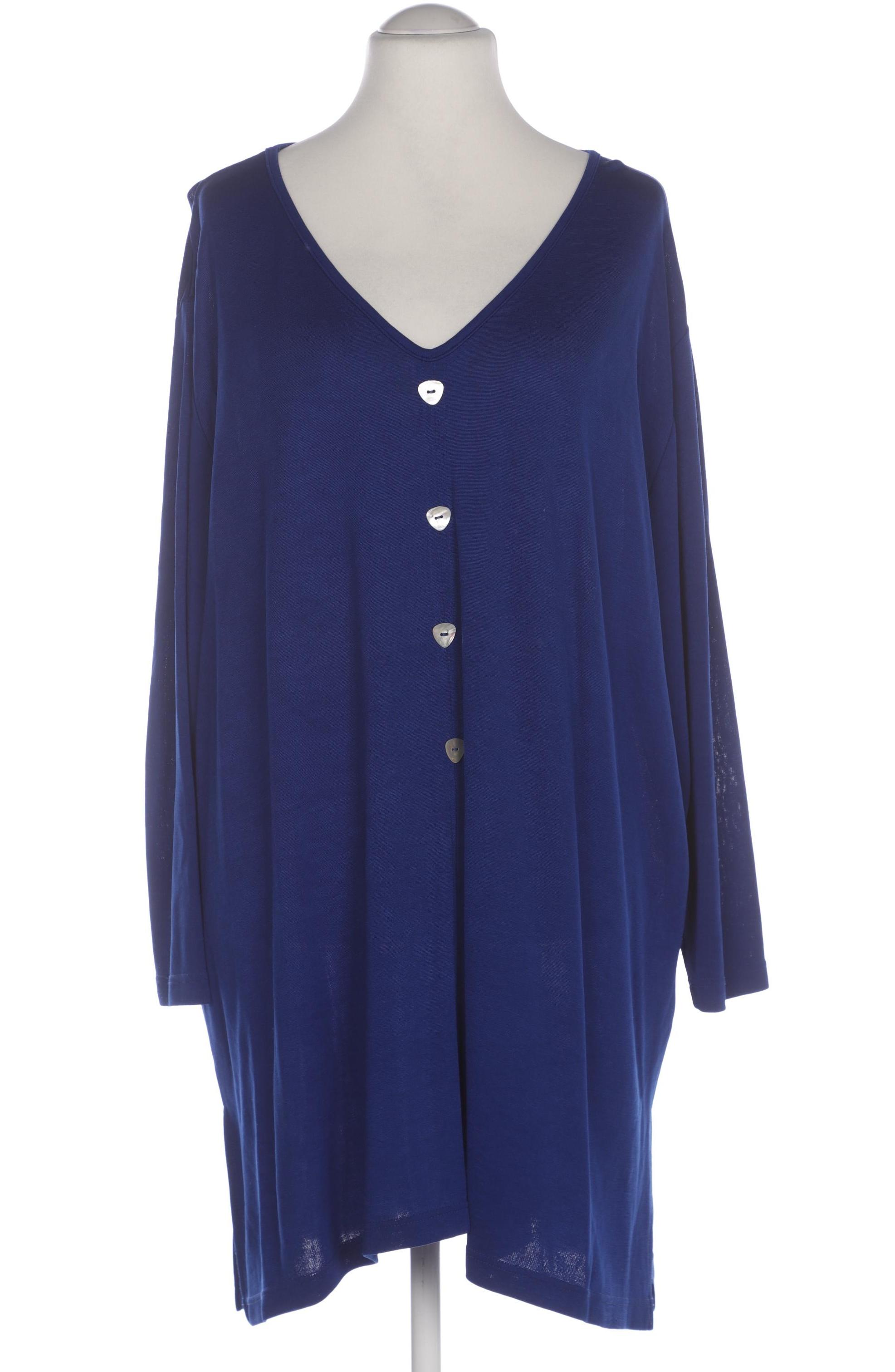 

Ulla Popken Damen Langarmshirt, blau, Gr. 54