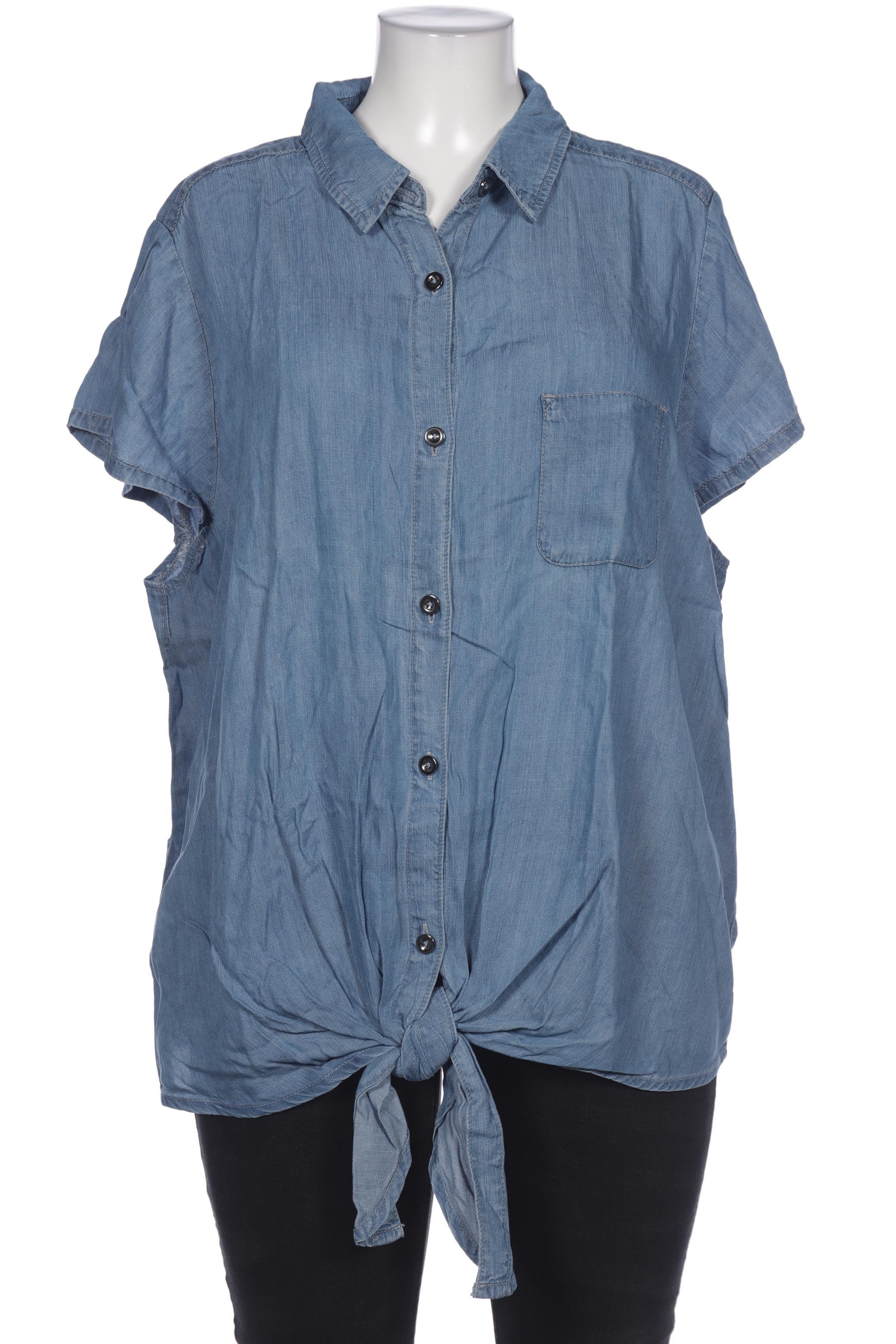 

Ulla Popken Damen Bluse, blau
