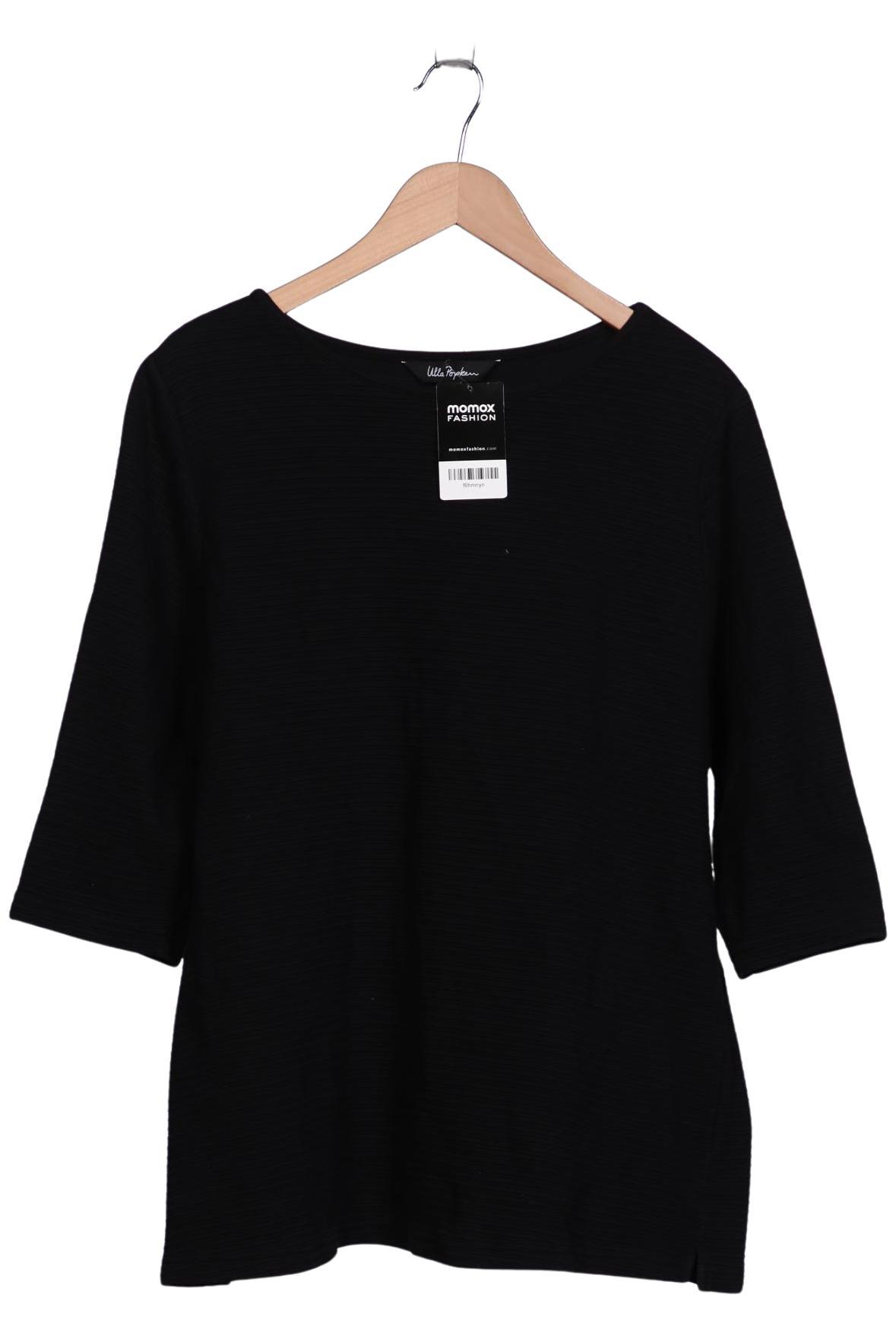 

Ulla Popken Damen Sweatshirt, schwarz, Gr. 46