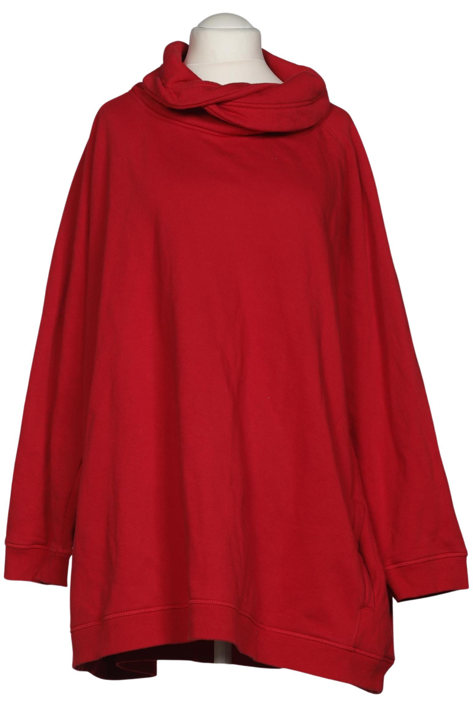 

Ulla Popken Damen Sweatshirt, rot, Gr. 62