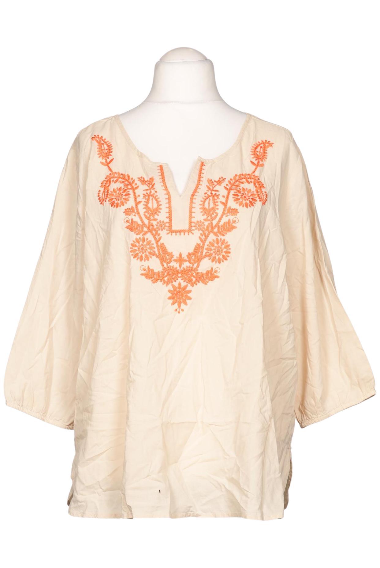 

Ulla Popken Damen Bluse, beige, Gr. 46