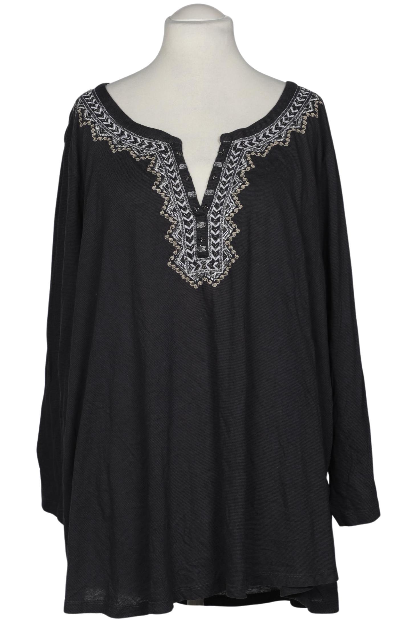 

Ulla Popken Damen Langarmshirt, marineblau, Gr. 62