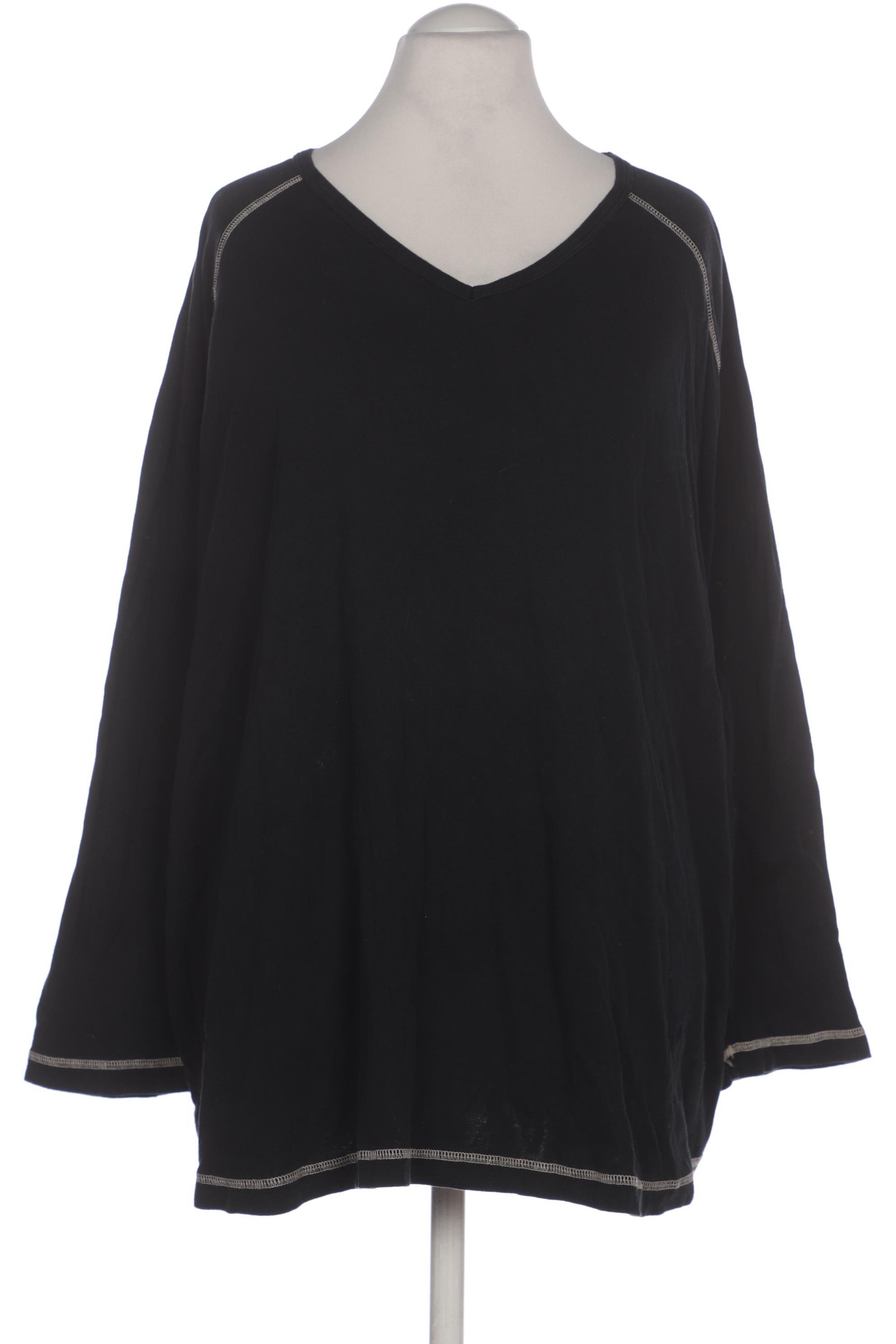 

Ulla Popken Damen Langarmshirt, schwarz, Gr. 58