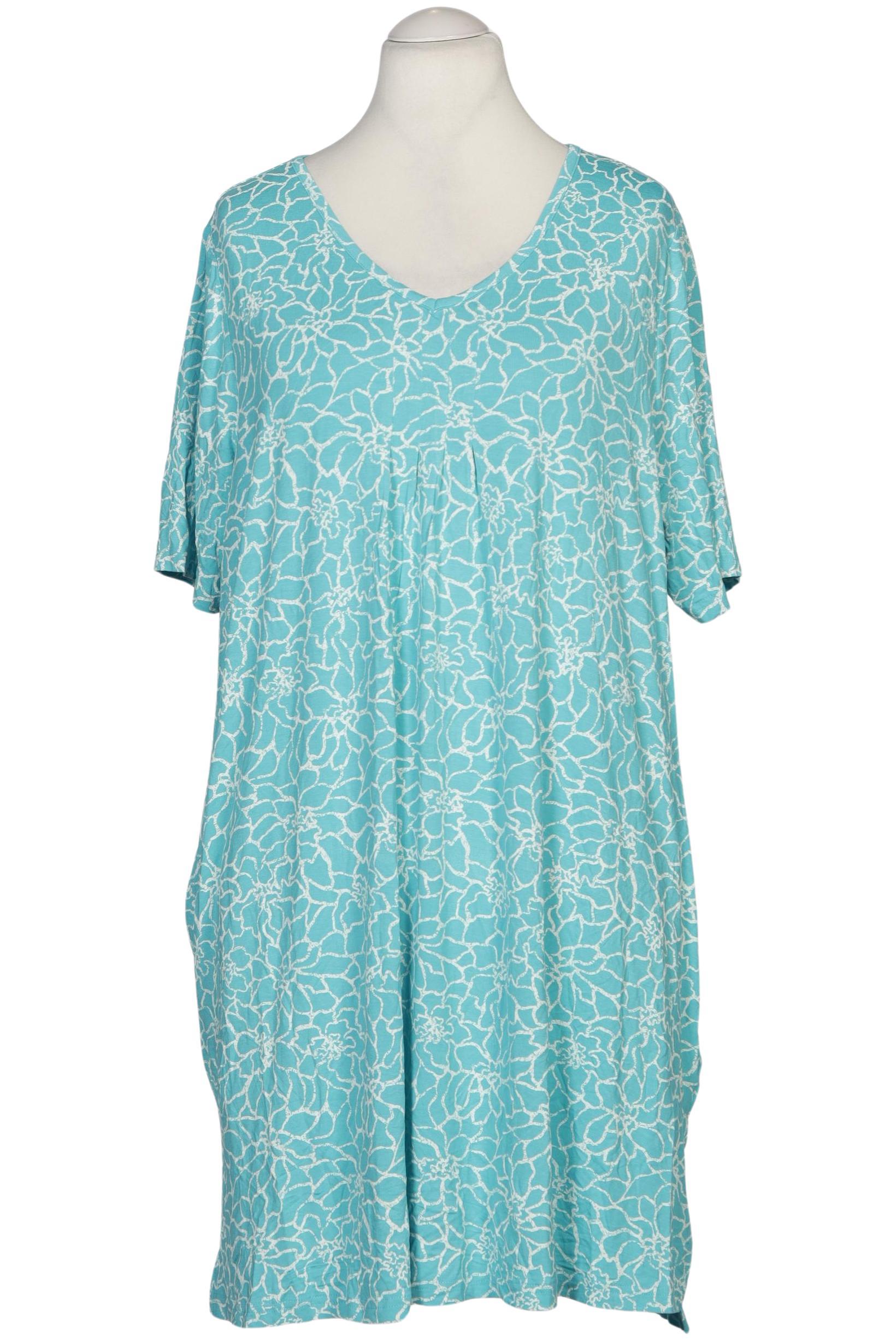 

Ulla Popken Damen Kleid, türkis, Gr. 46