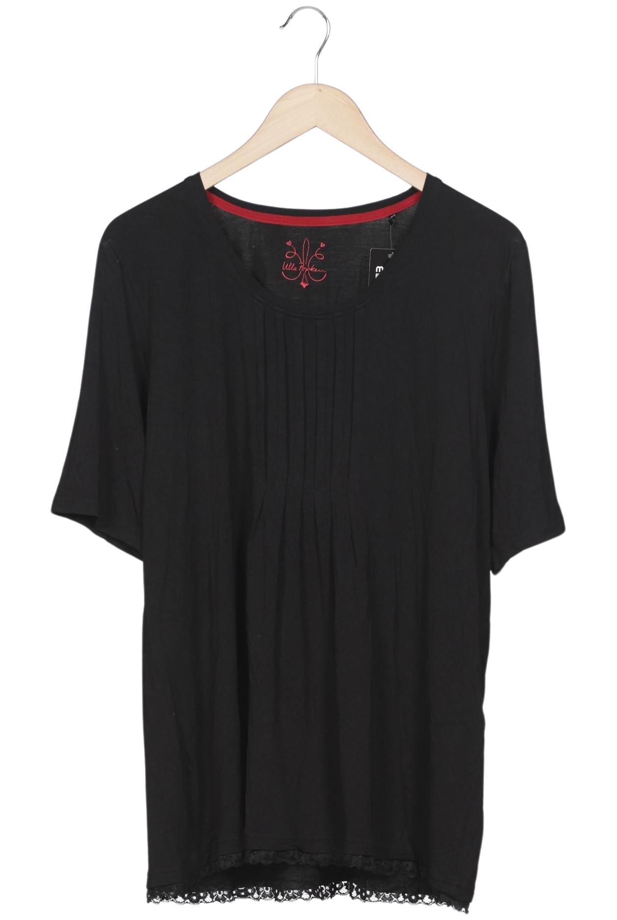 

Ulla Popken Damen T-Shirt, schwarz, Gr. 46