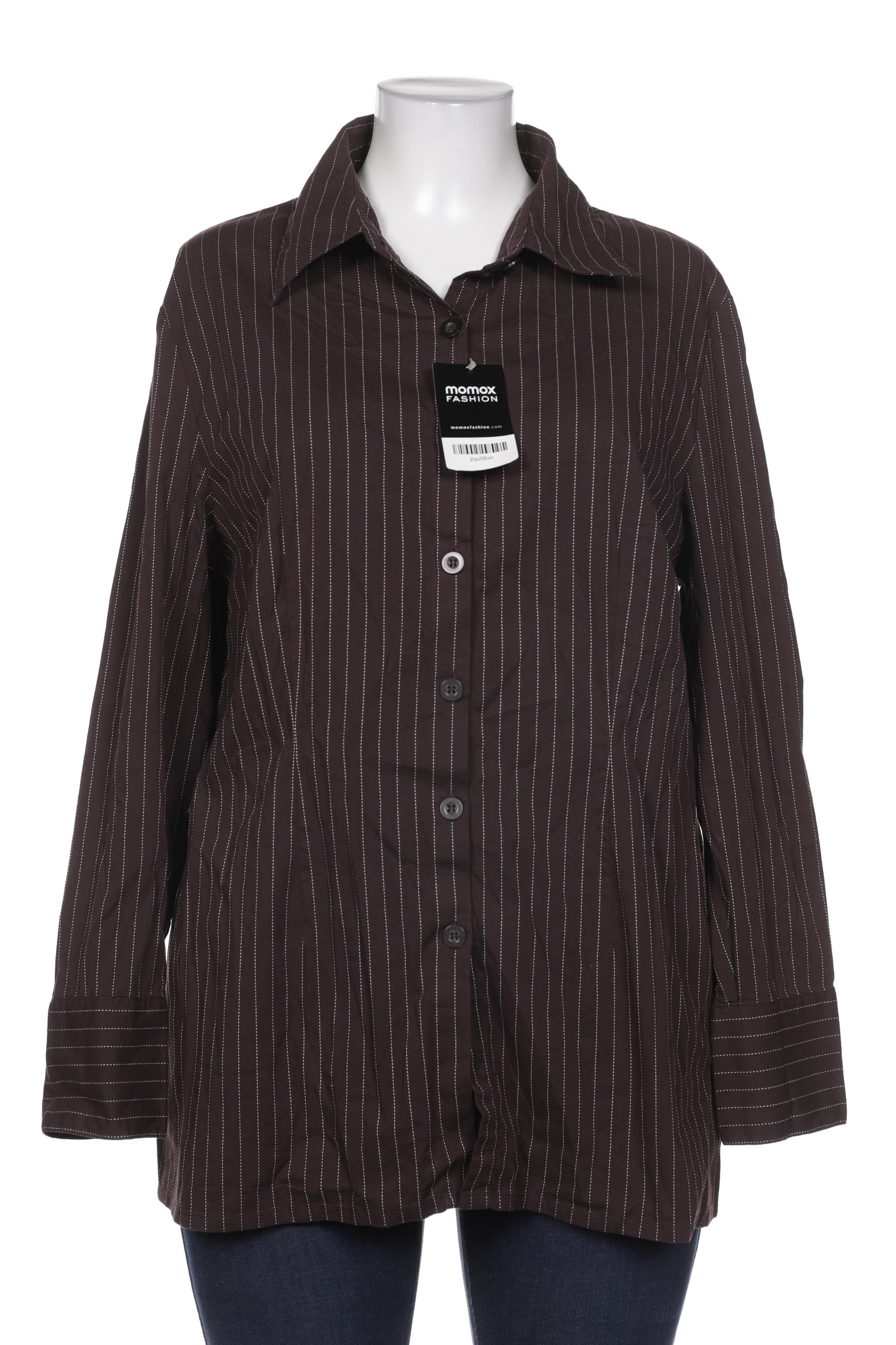 

Ulla Popken Damen Bluse, braun, Gr. 46