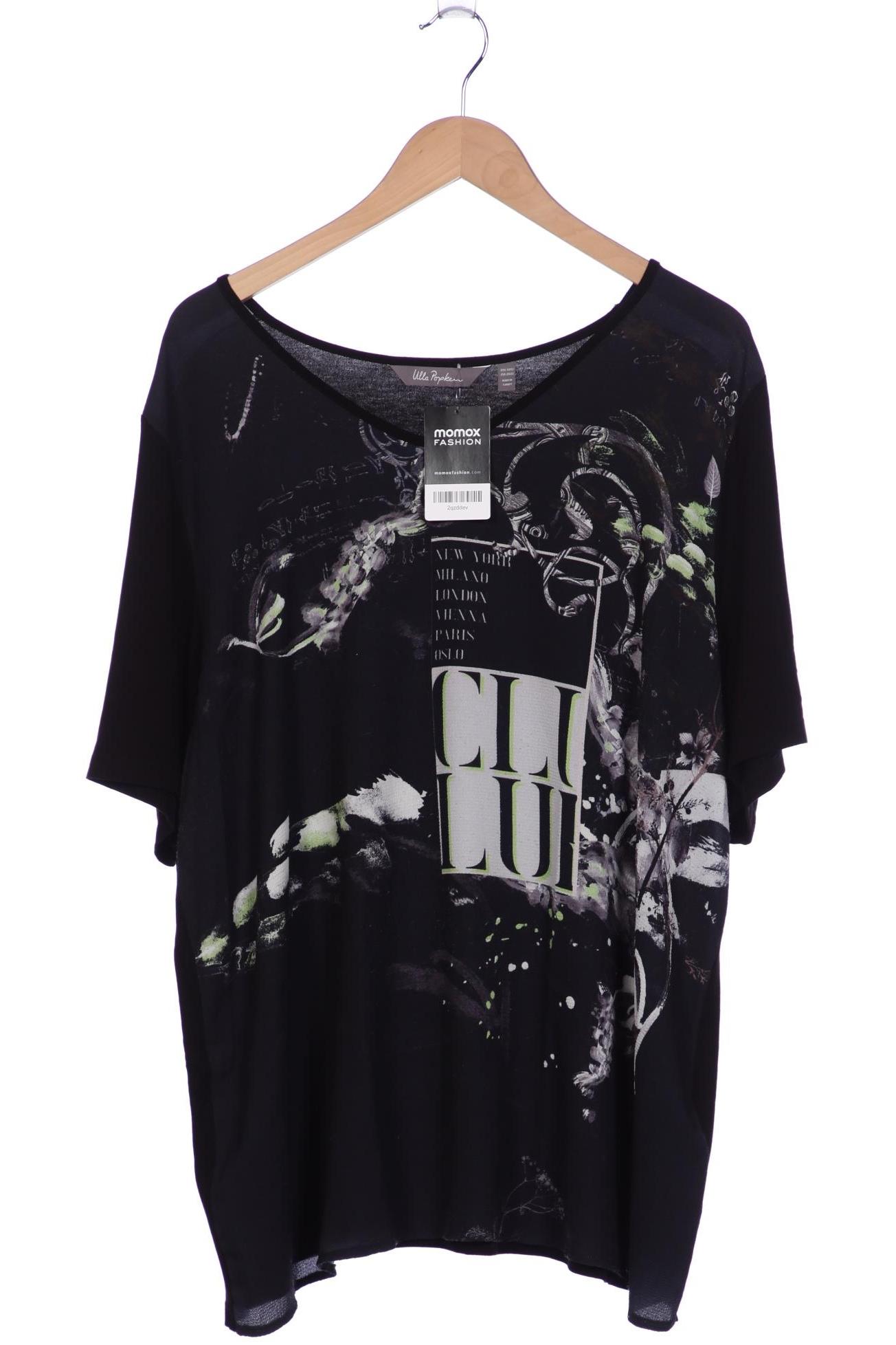 

Ulla Popken Damen T-Shirt, schwarz, Gr. 50