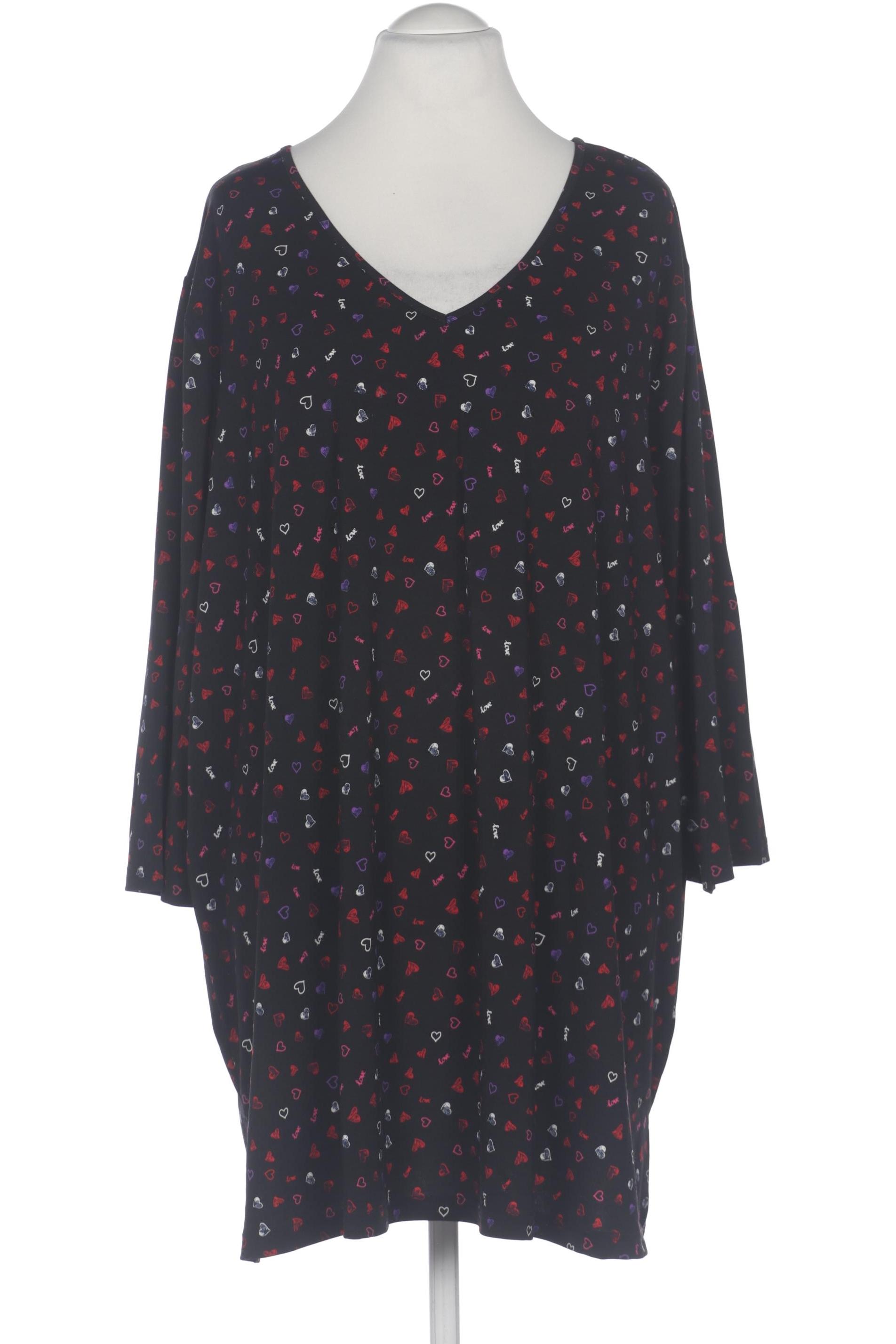 

Ulla Popken Damen Langarmshirt, schwarz, Gr. 56