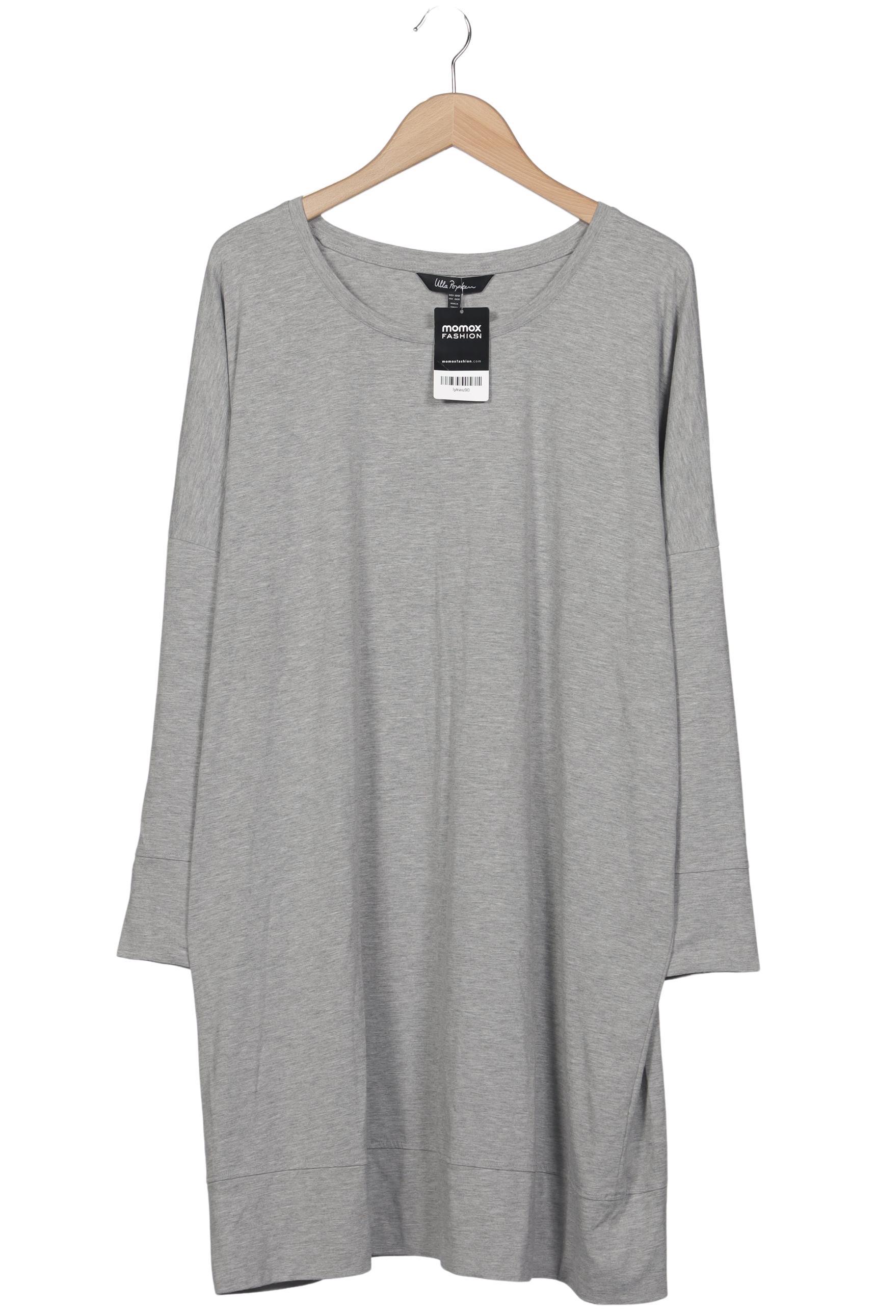 

Ulla Popken Damen Langarmshirt, grau, Gr. 50