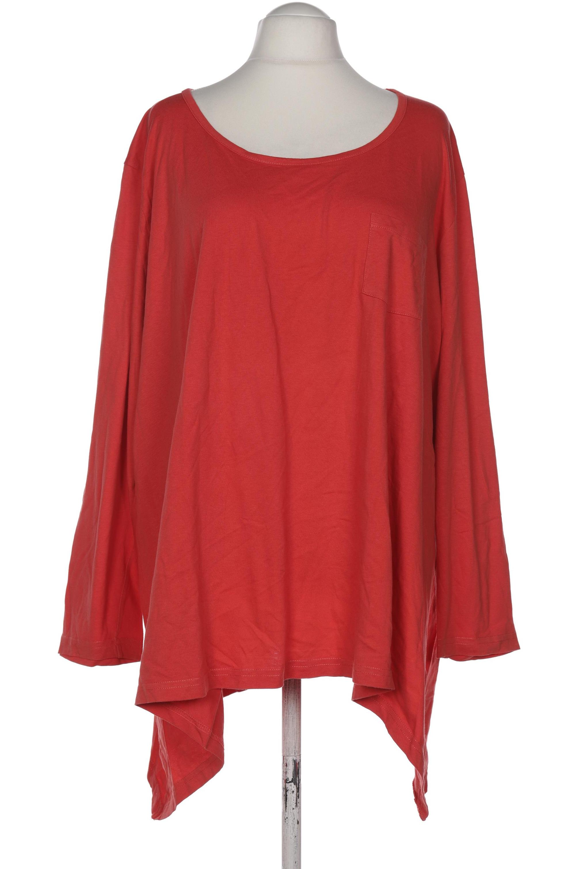 

Ulla Popken Damen Langarmshirt, orange, Gr. 58