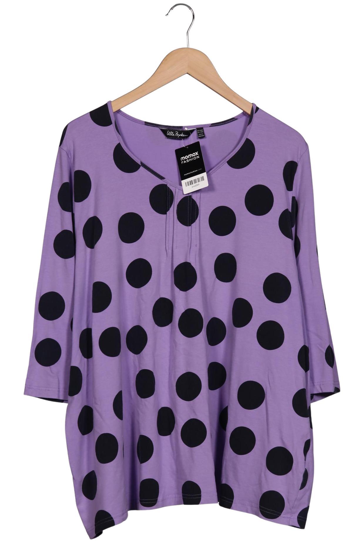 

Ulla Popken Damen Langarmshirt, flieder, Gr. 50
