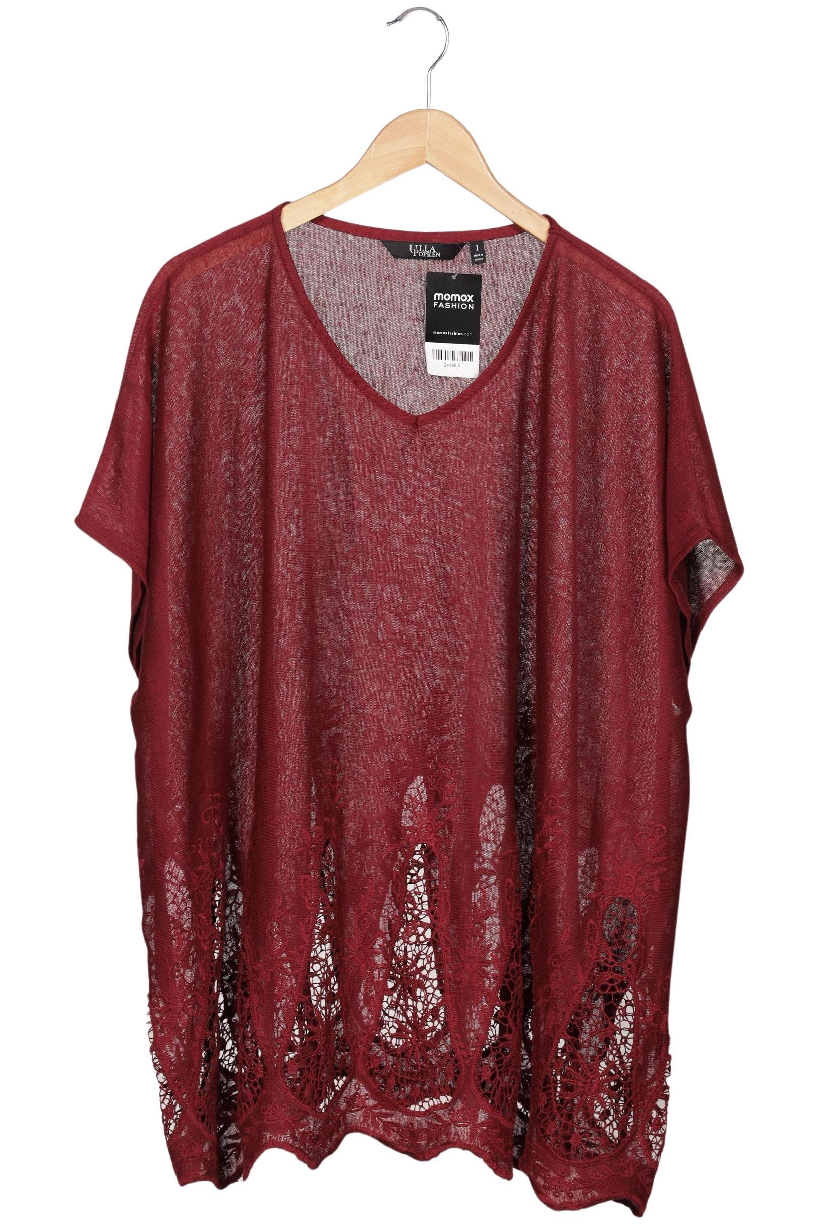 

Ulla Popken Damen Pullover, bordeaux, Gr. 56