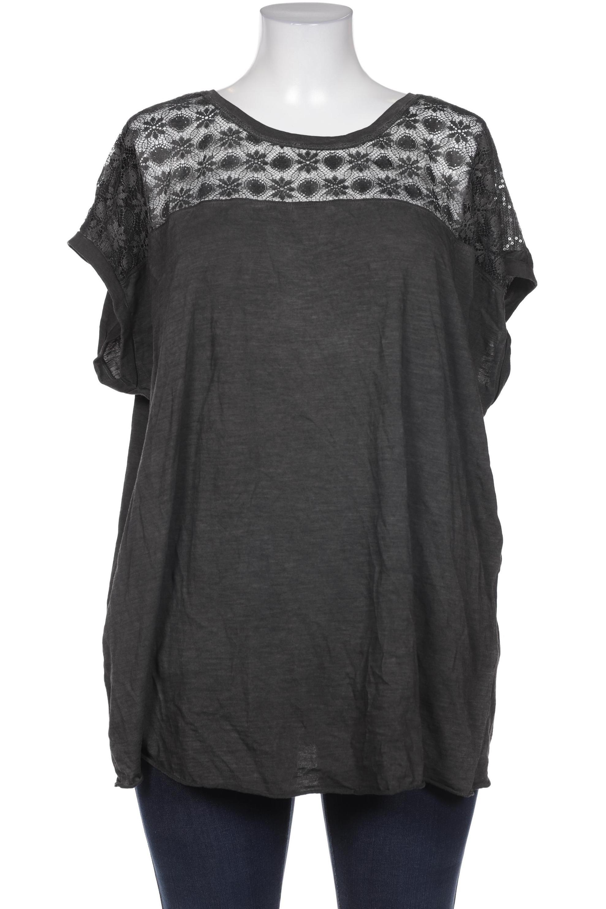 

Ulla Popken Damen T-Shirt, grau, Gr. 50