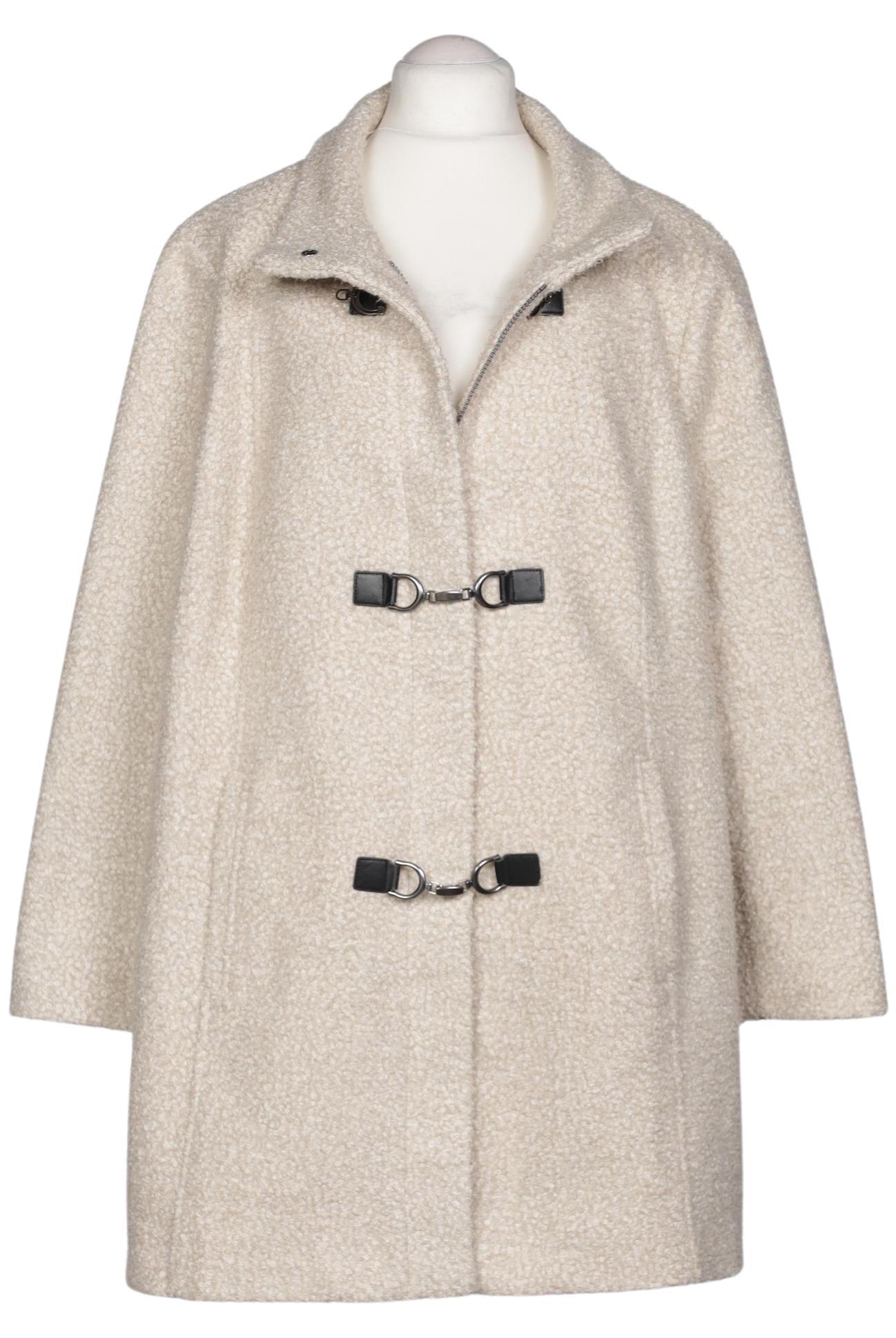 

Ulla Popken Damen Mantel, beige, Gr. 54