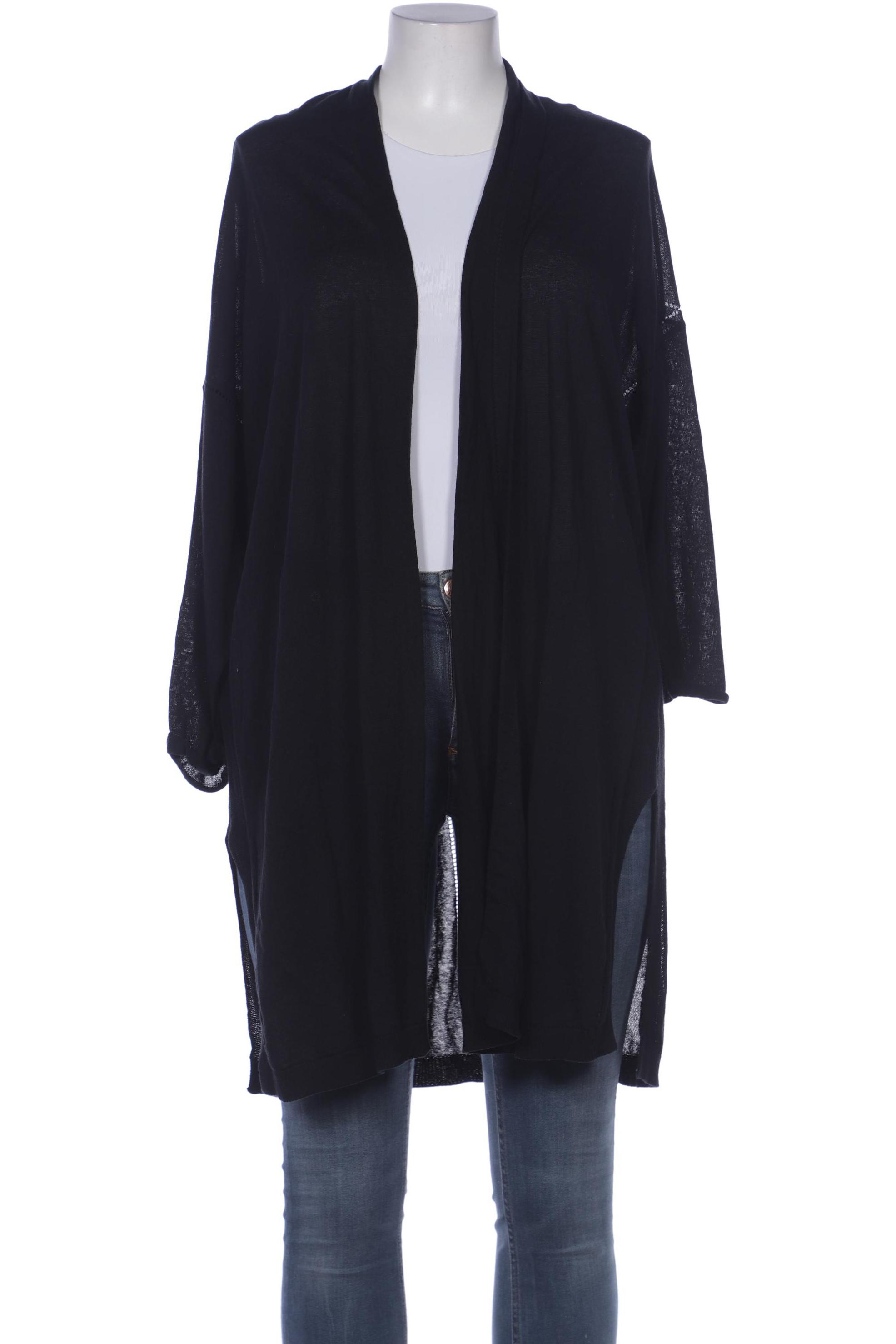 

Ulla Popken Damen Strickjacke, schwarz, Gr. 46