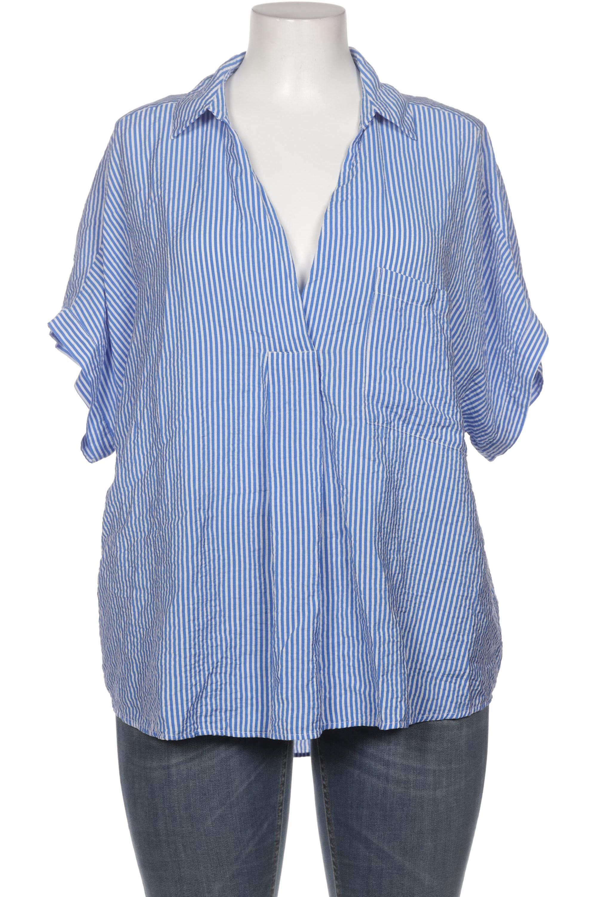 

Ulla Popken Damen Bluse, blau, Gr. 46