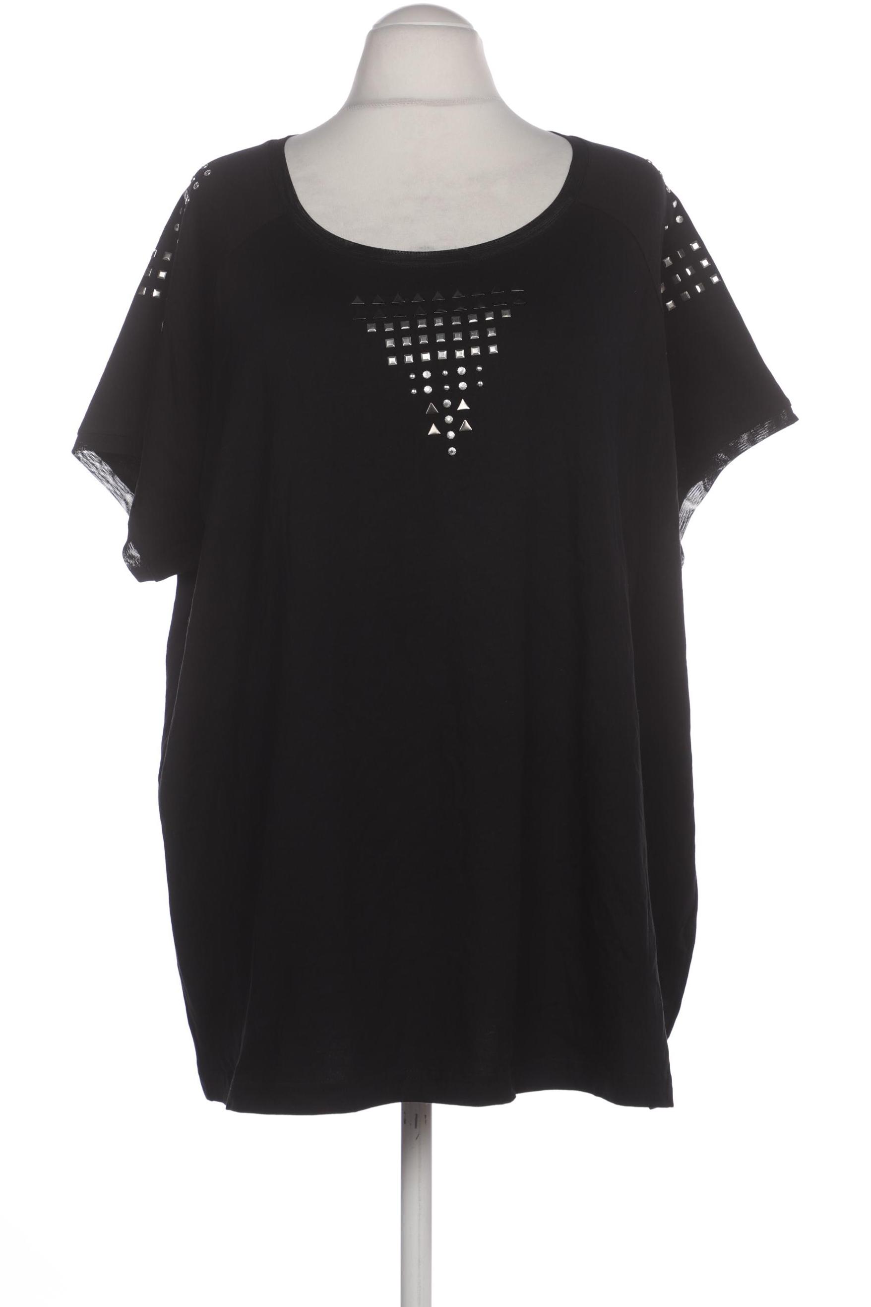 

Ulla Popken Damen T-Shirt, schwarz, Gr. 54