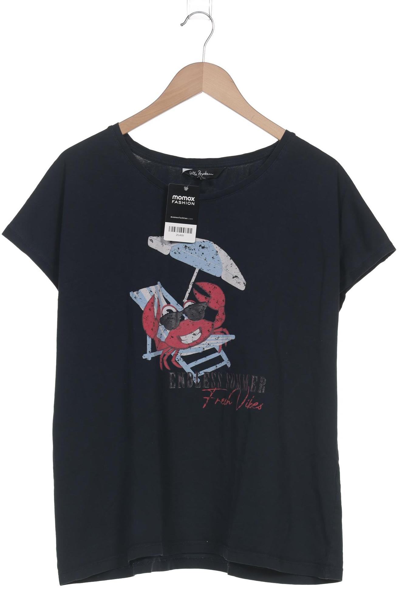 

Ulla Popken Damen T-Shirt, marineblau, Gr. 46